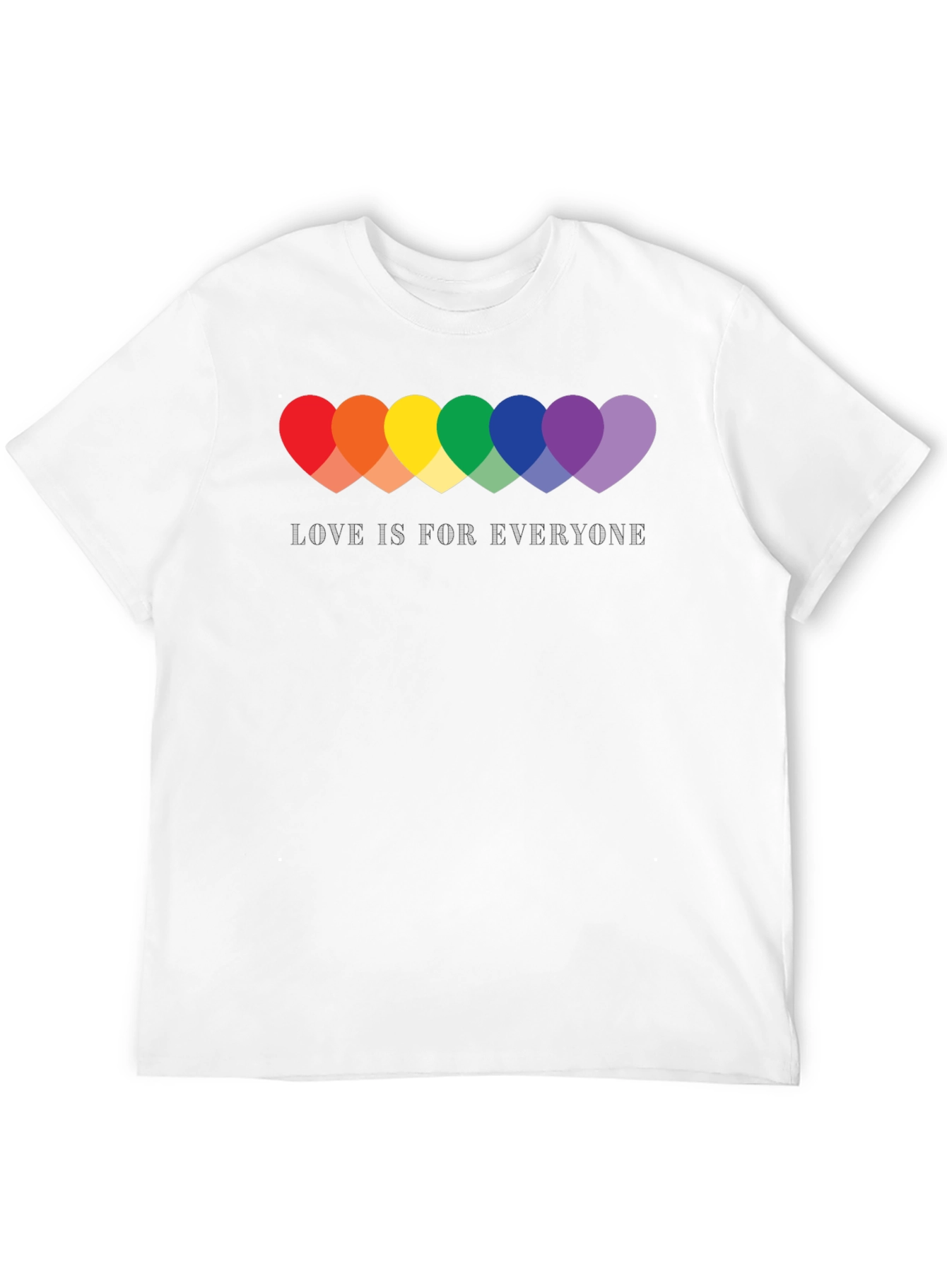 Love Is For Everyone Pride Heart T-Shirt