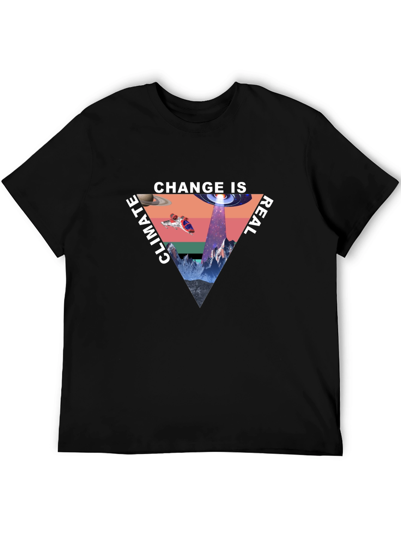 Climate Change is Real Graphic T-Shirt