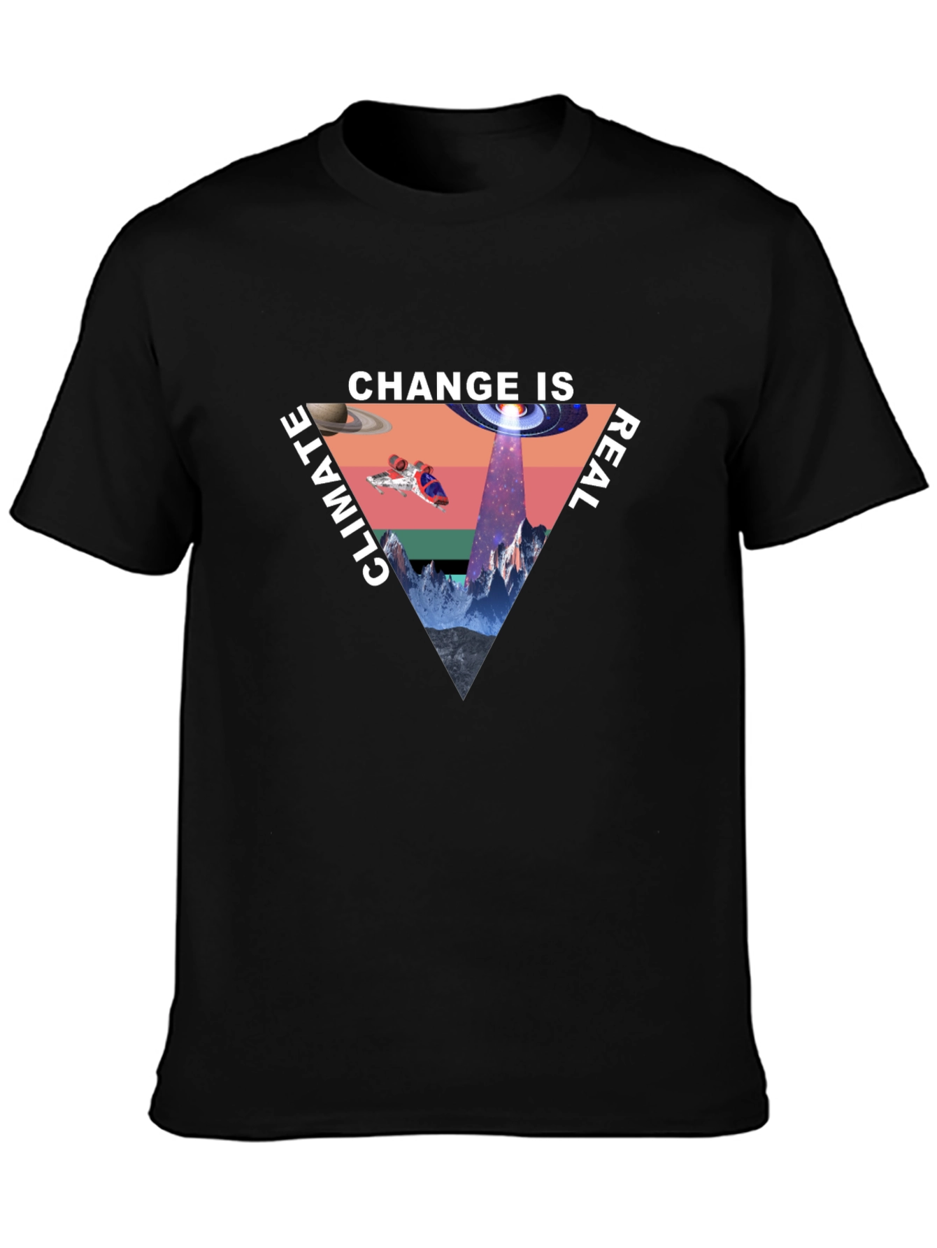 Climate Change is Real Graphic T-Shirt