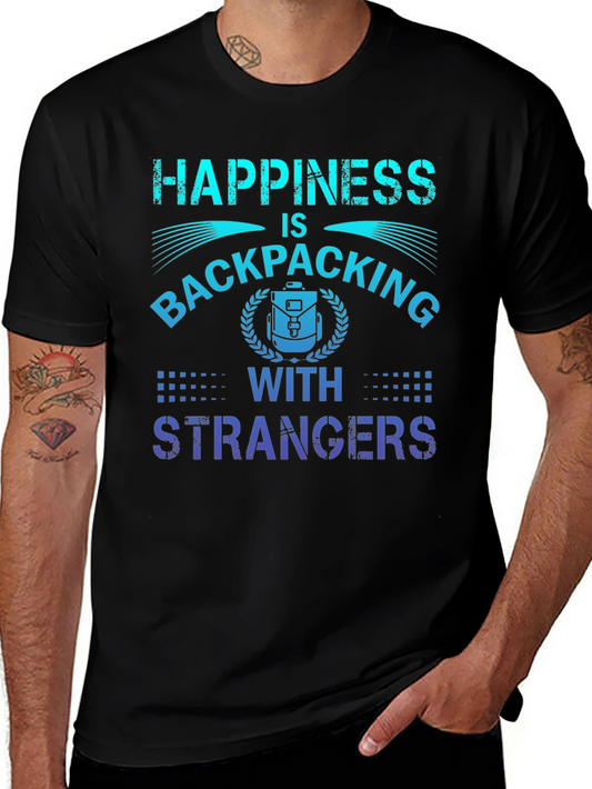 Backpacking with Strangers Graphic T-Shirt