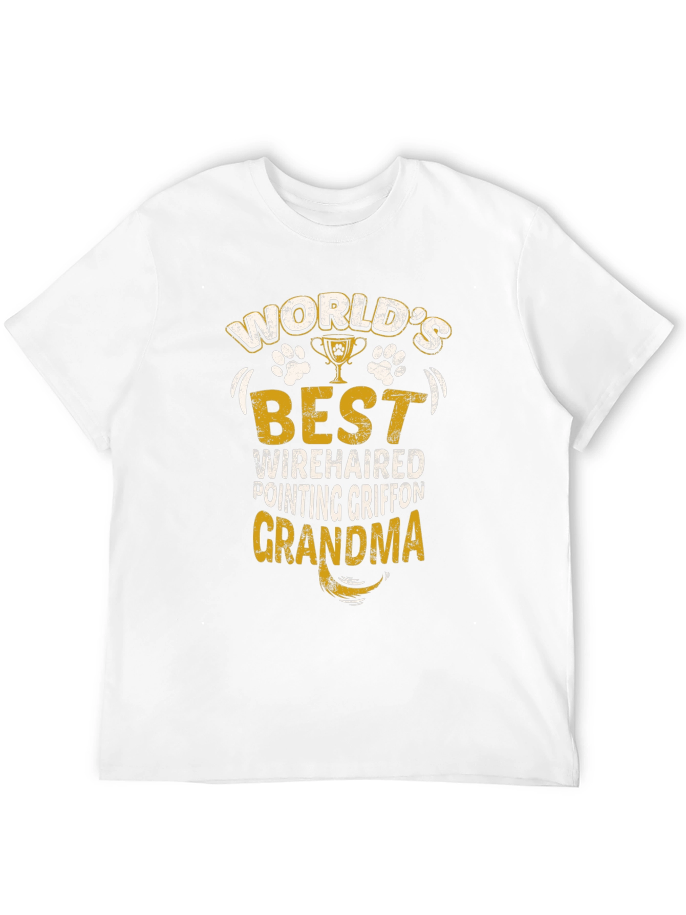 Worlds Best Wirehaired Pointing Griffon Grandma T-Shirt