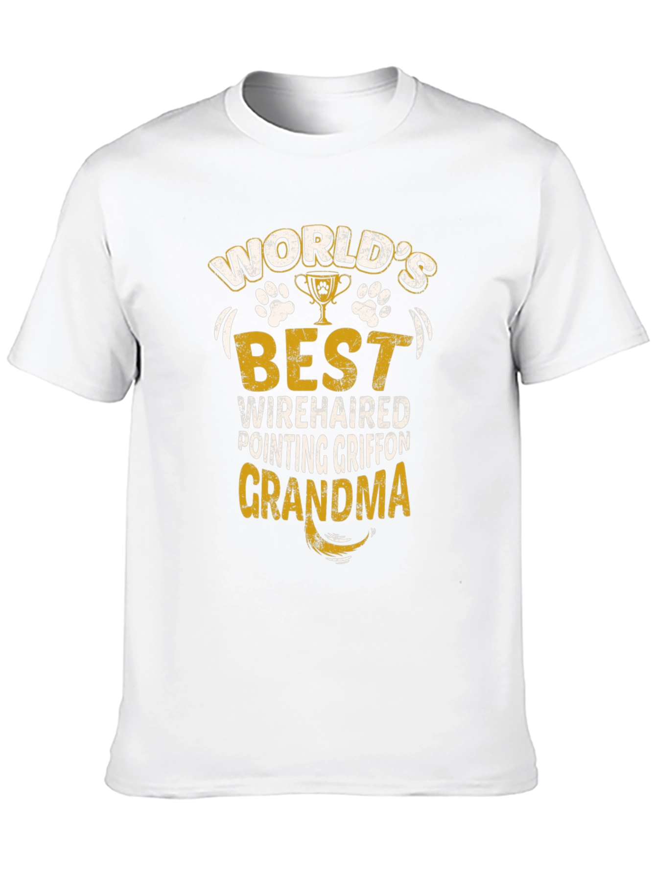 Worlds Best Wirehaired Pointing Griffon Grandma T-Shirt