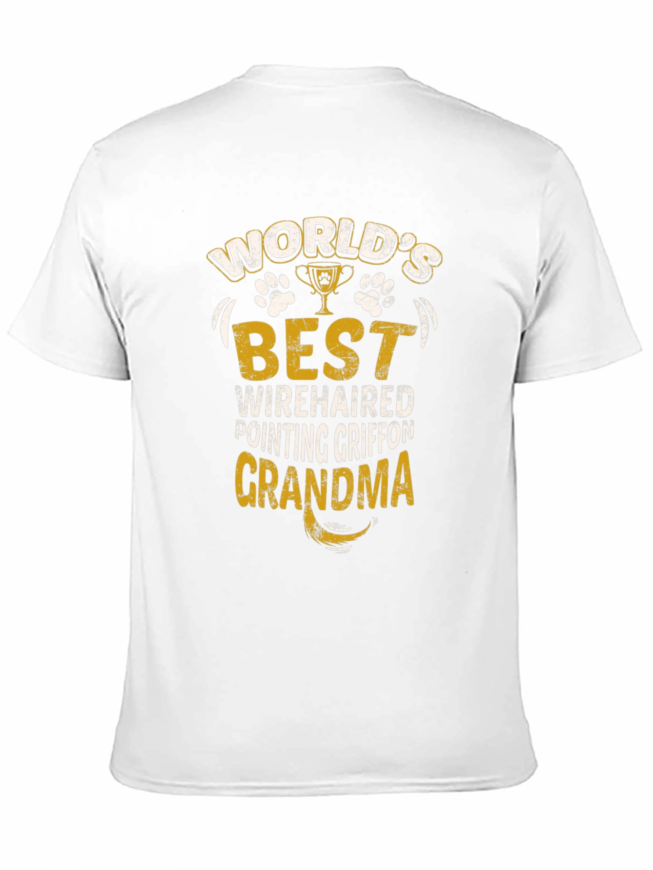 Worlds Best Wirehaired Pointing Griffon Grandma T-Shirt