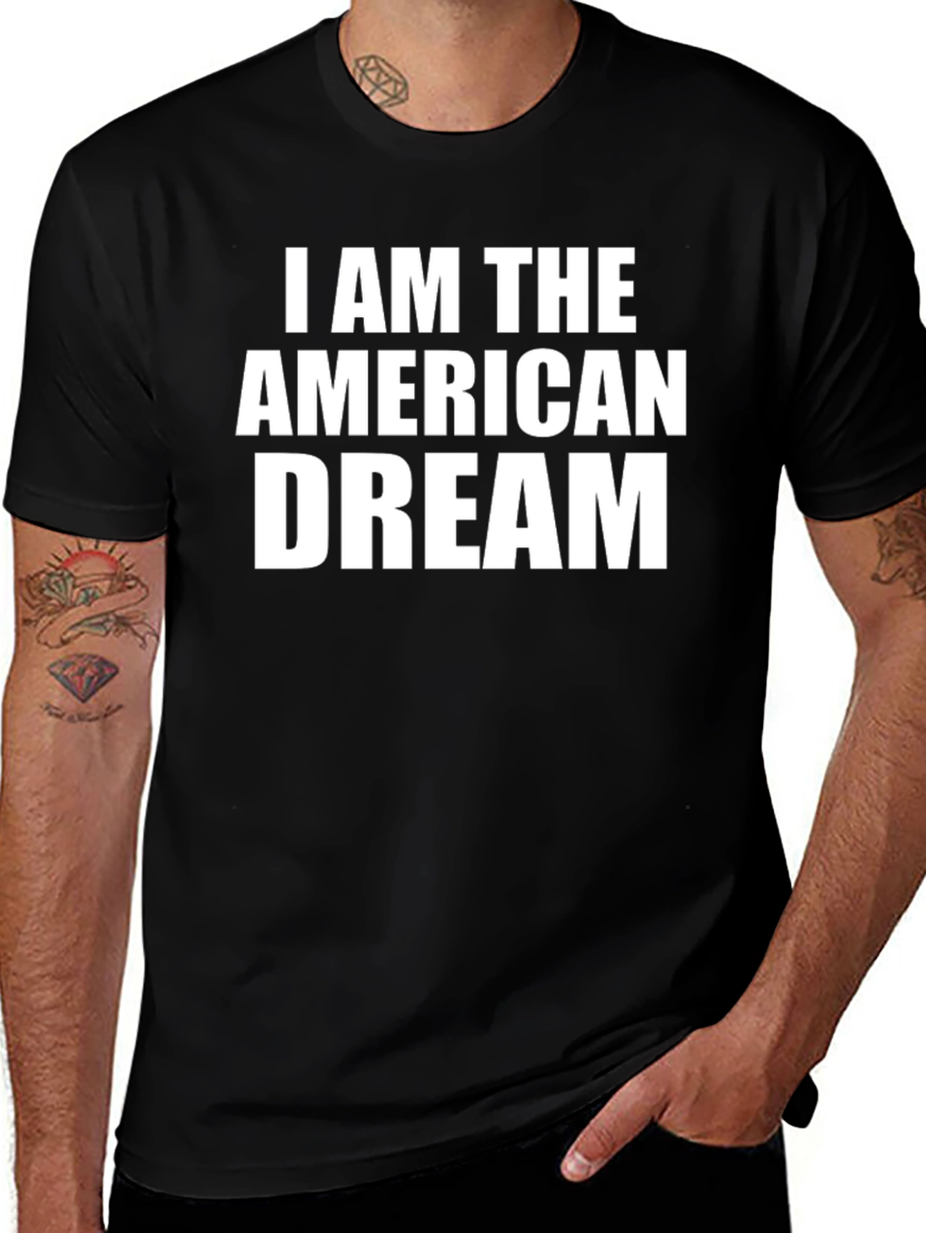 American Dream Graphic Tee - Black
