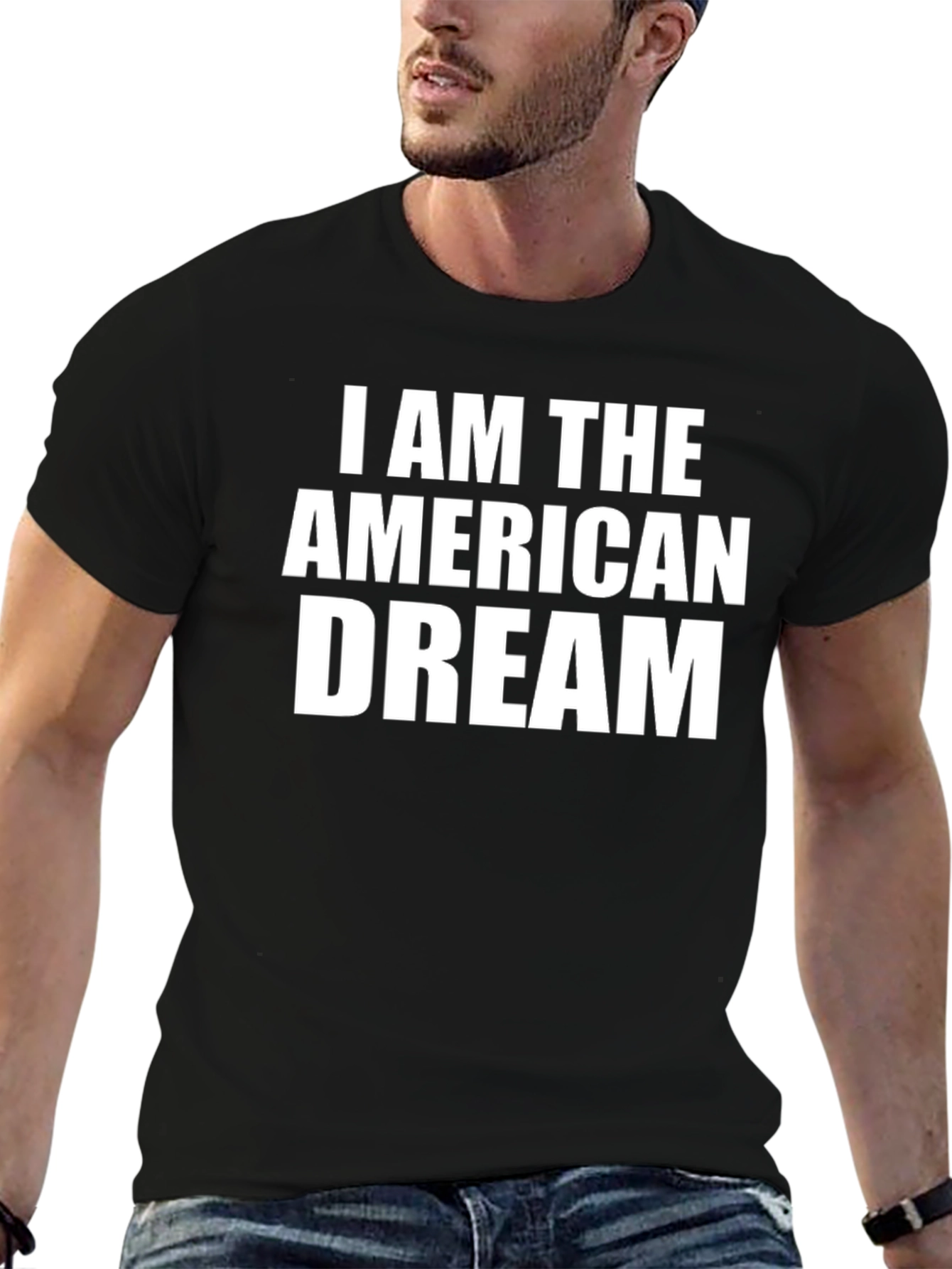 American Dream Graphic Tee - Black