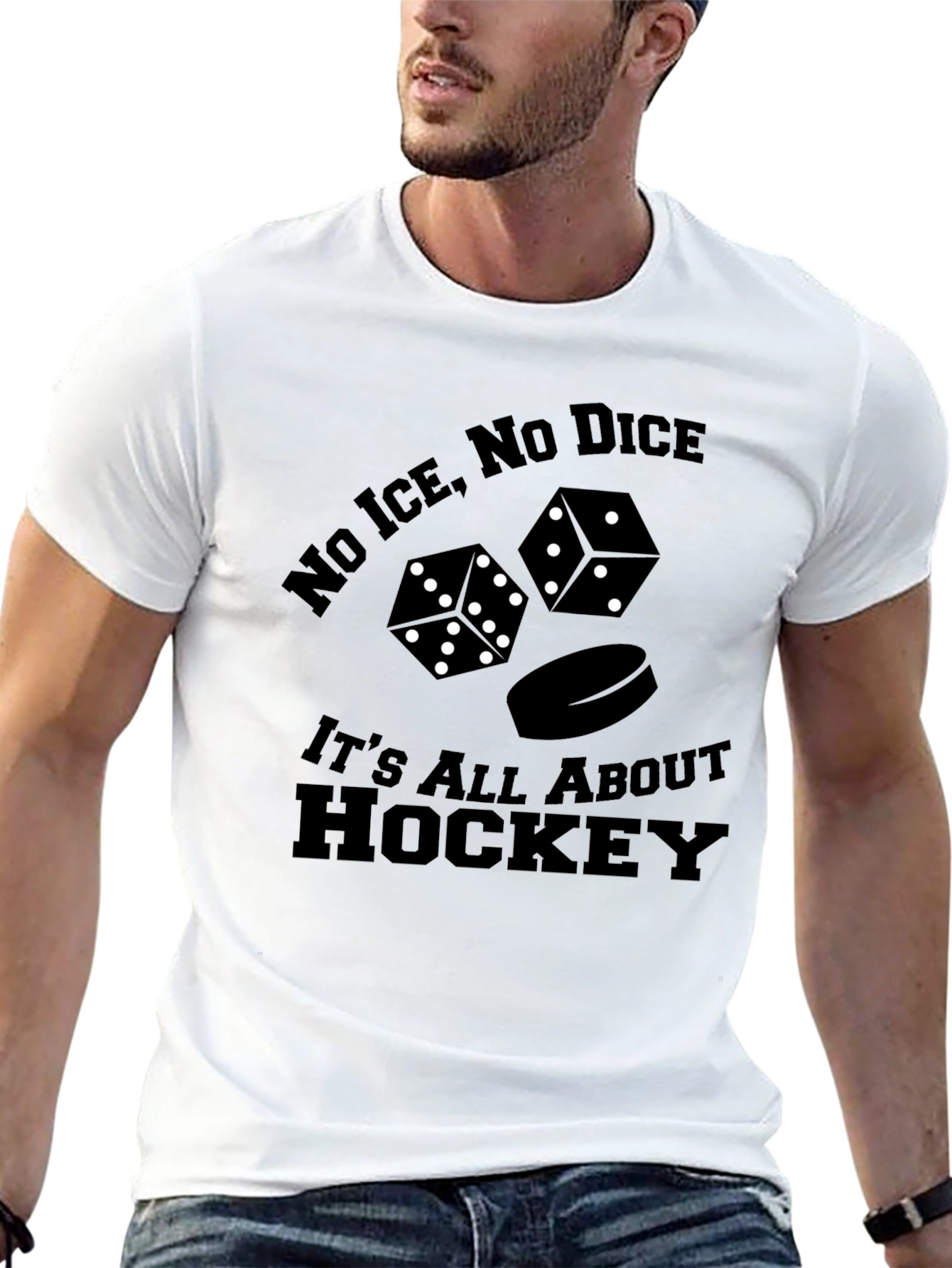 No Ice No Dice Hockey T-Shirt