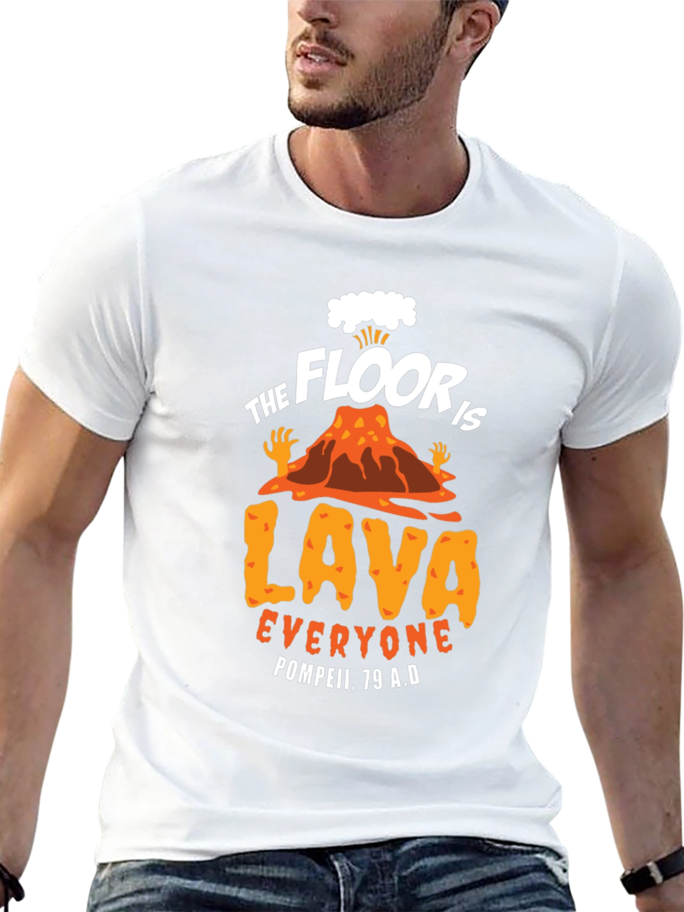 The Floor is Lava T-Shirt - Pompeii Edition