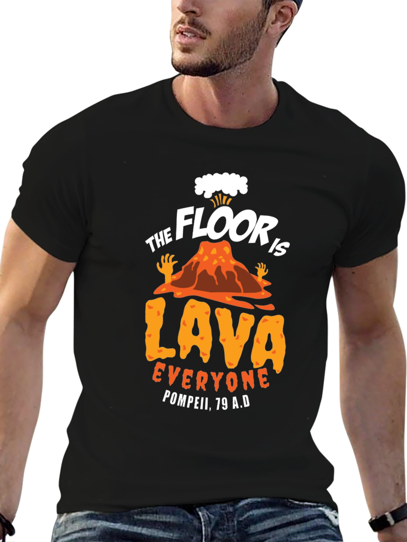 The Floor is Lava T-Shirt - Pompeii Edition