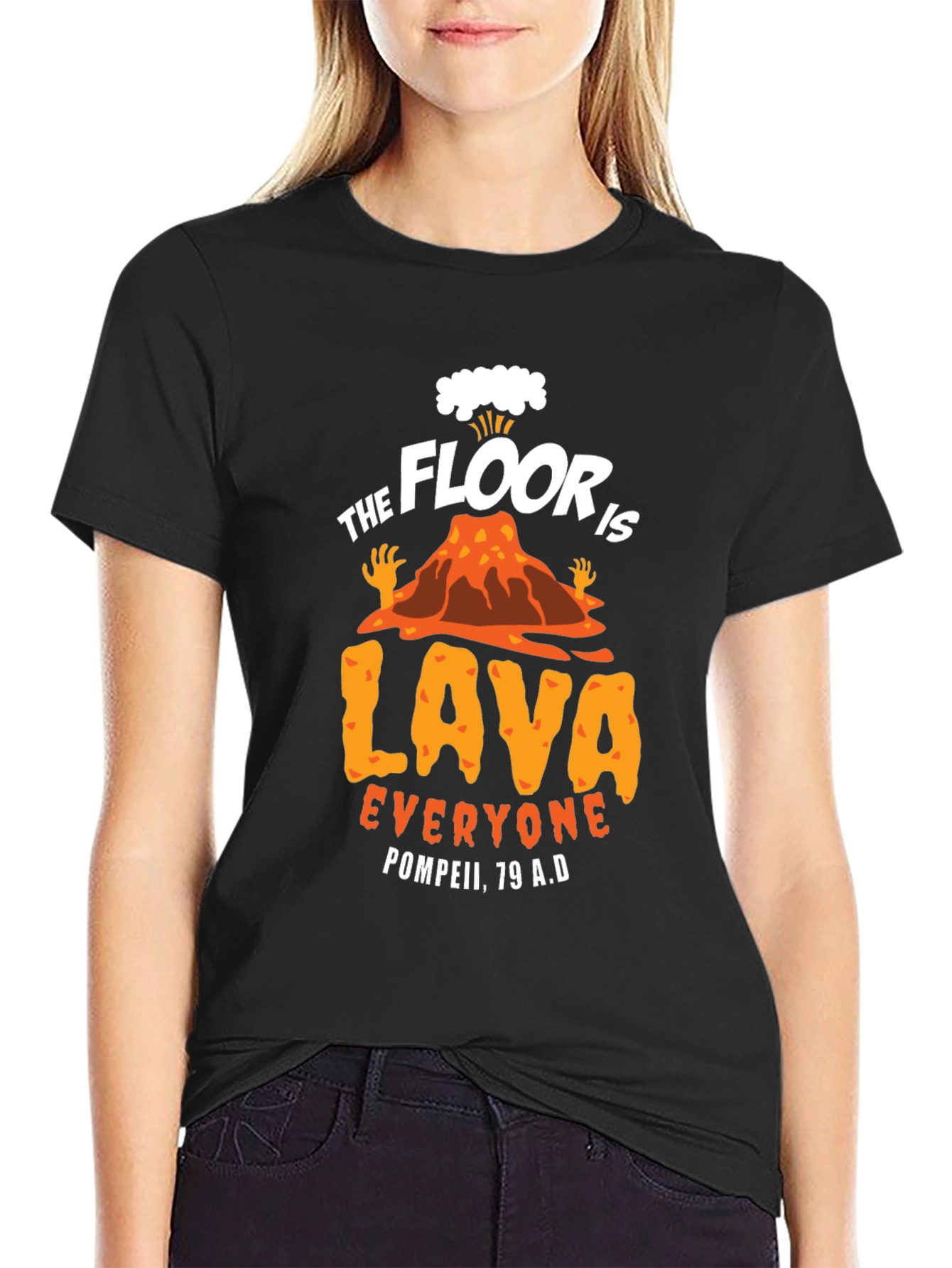 The Floor is Lava T-Shirt - Pompeii Edition