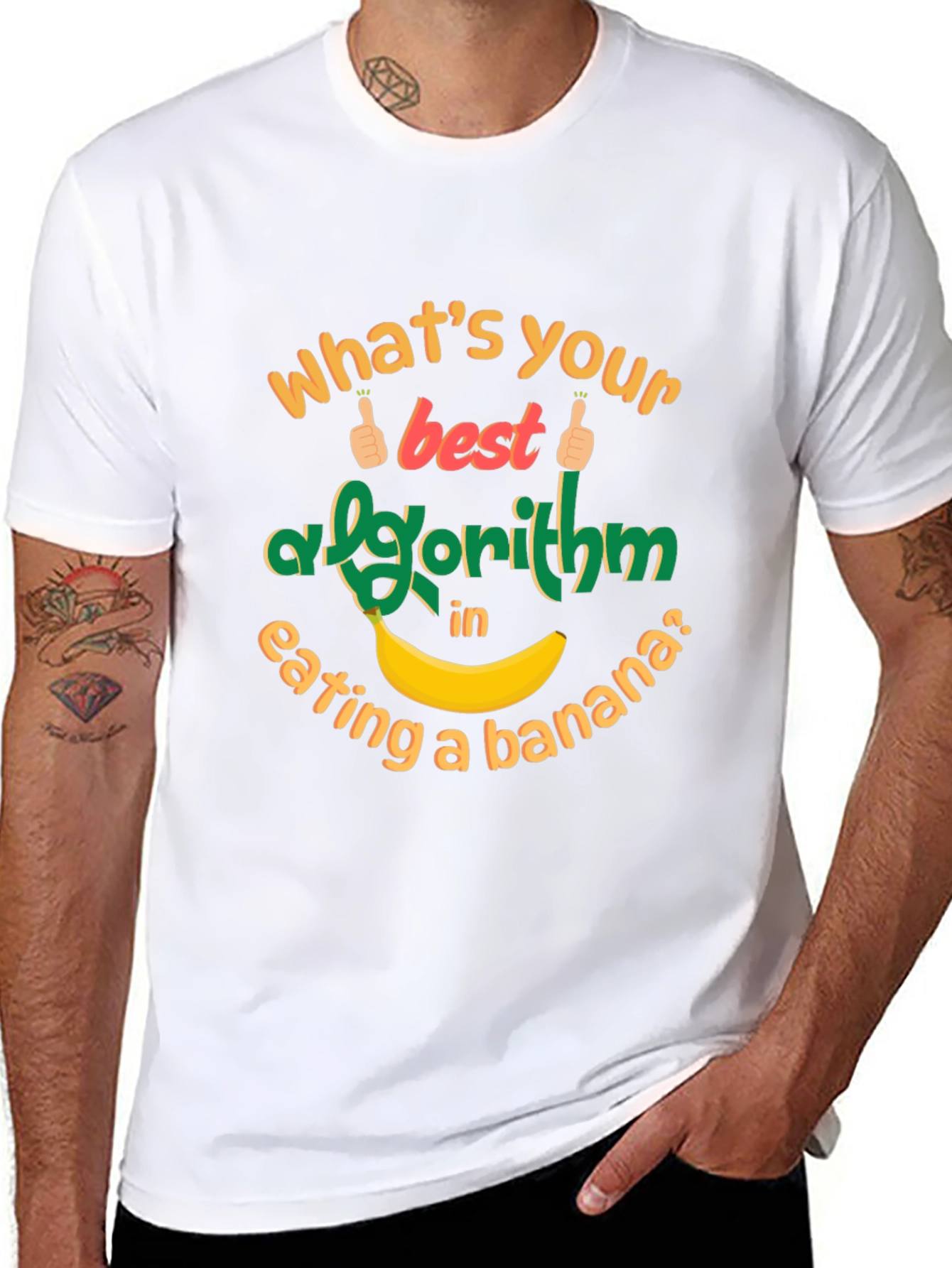 Algorithm Banana Eating T-Shirt