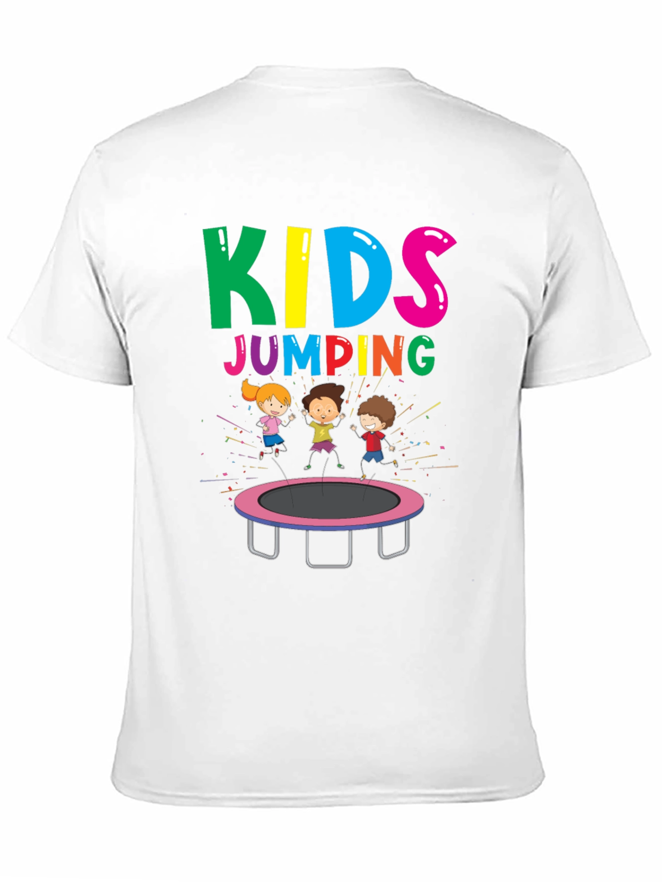 Kids Jumping T-Shirt - Fun Graphic Tee