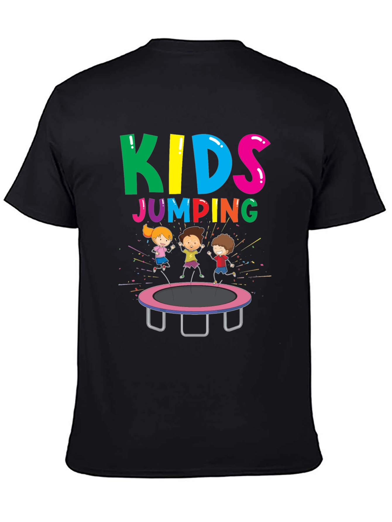 Kids Jumping T-Shirt - Fun Graphic Tee