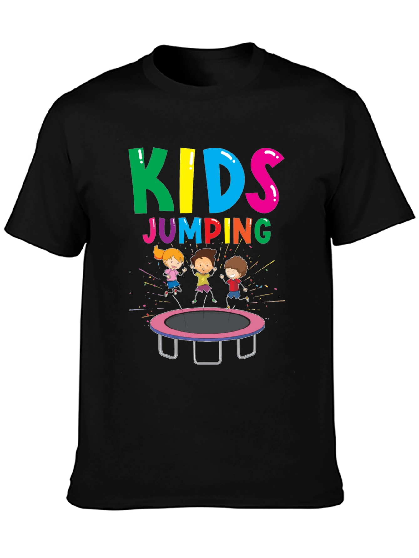 Kids Jumping T-Shirt - Fun Graphic Tee