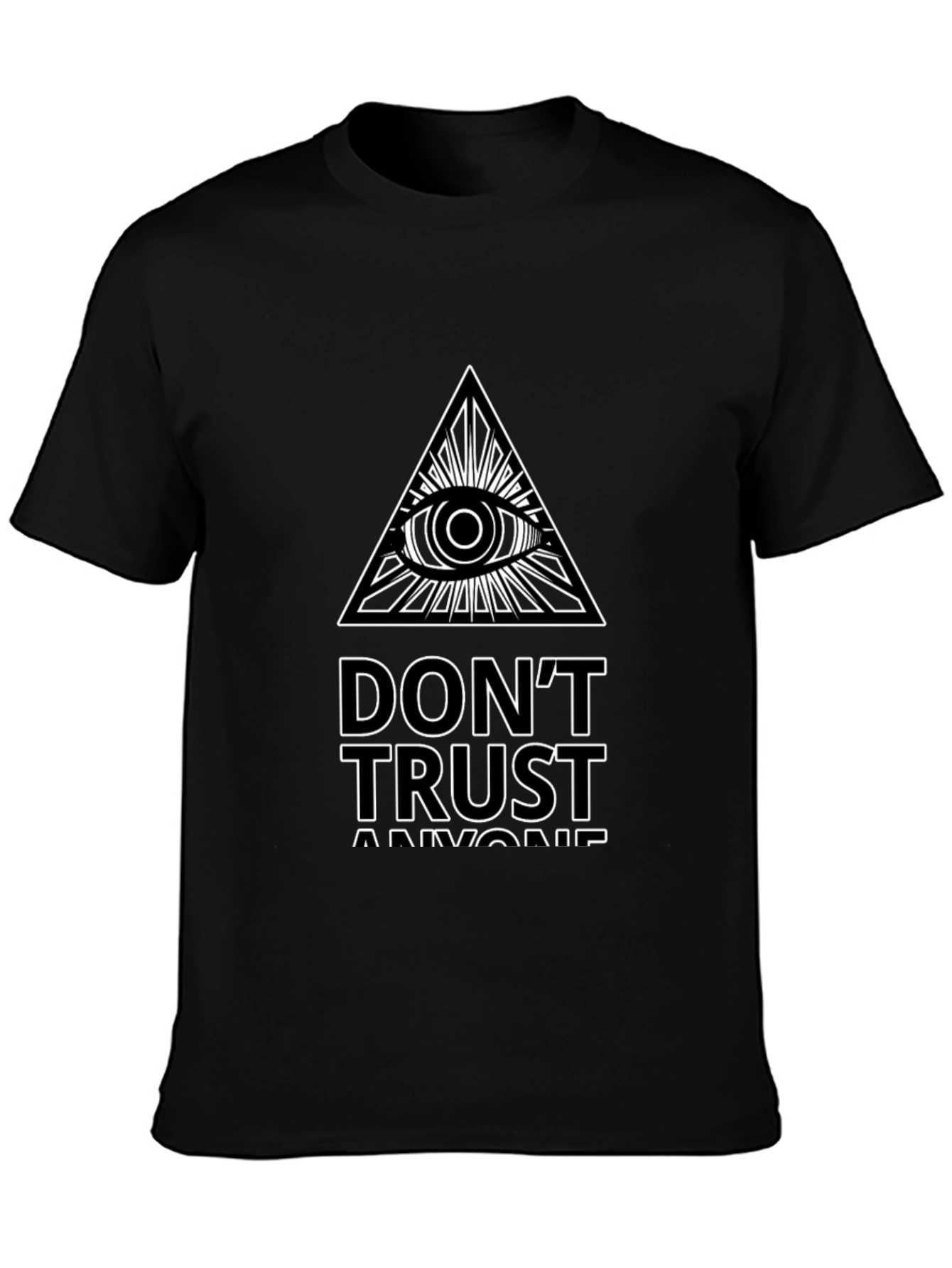 Mens Dont Trust Anyone Graphic Tee