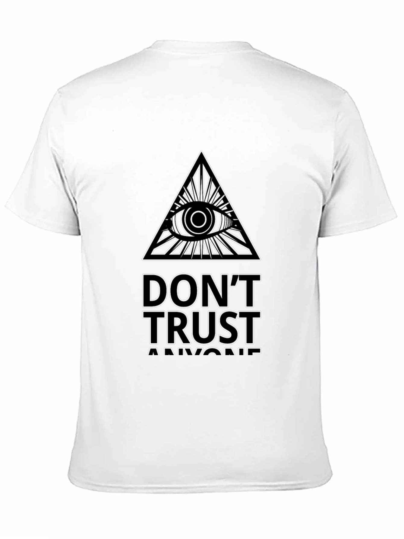 Mens Dont Trust Anyone Graphic Tee
