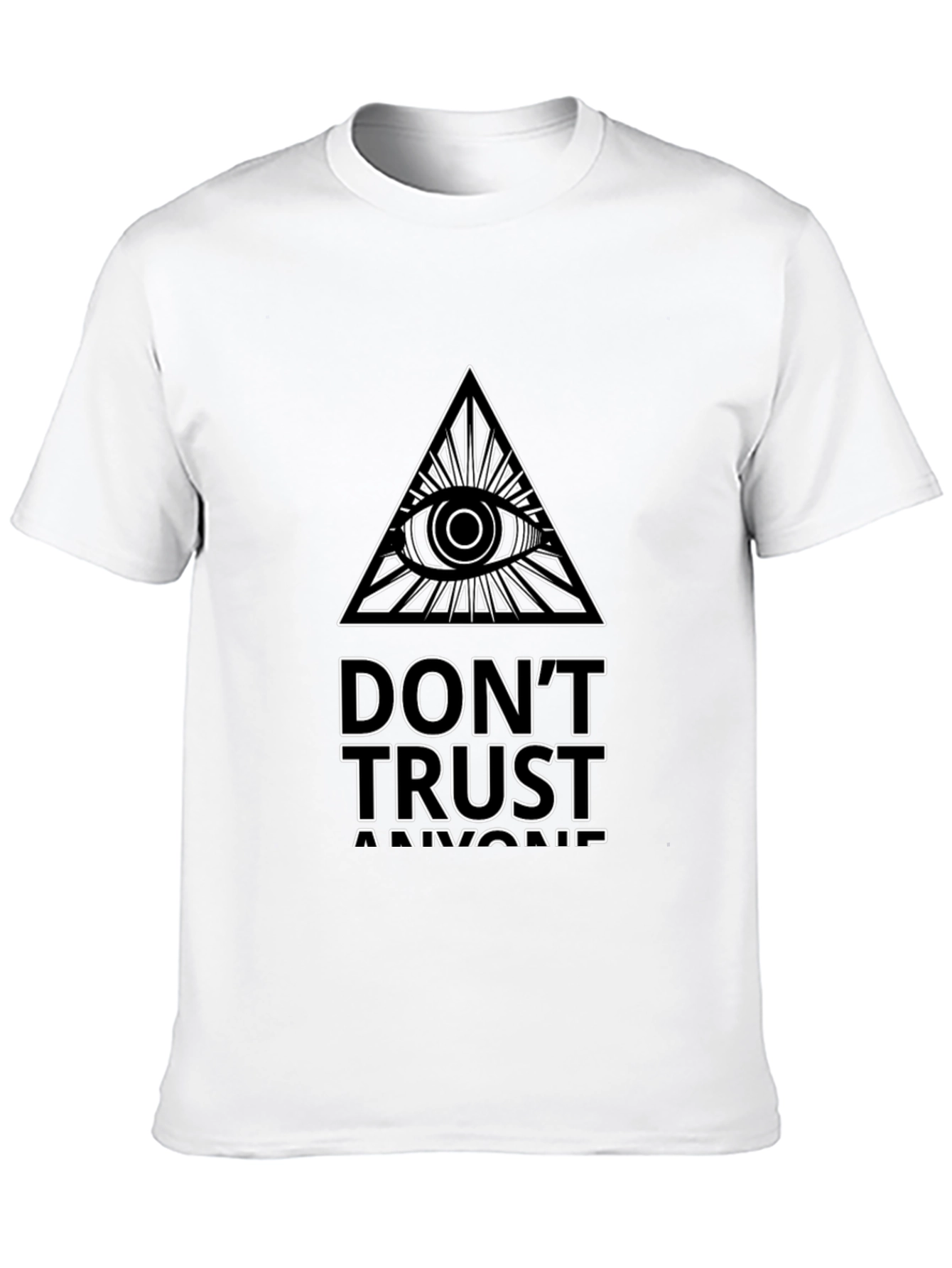 Mens Dont Trust Anyone Graphic Tee