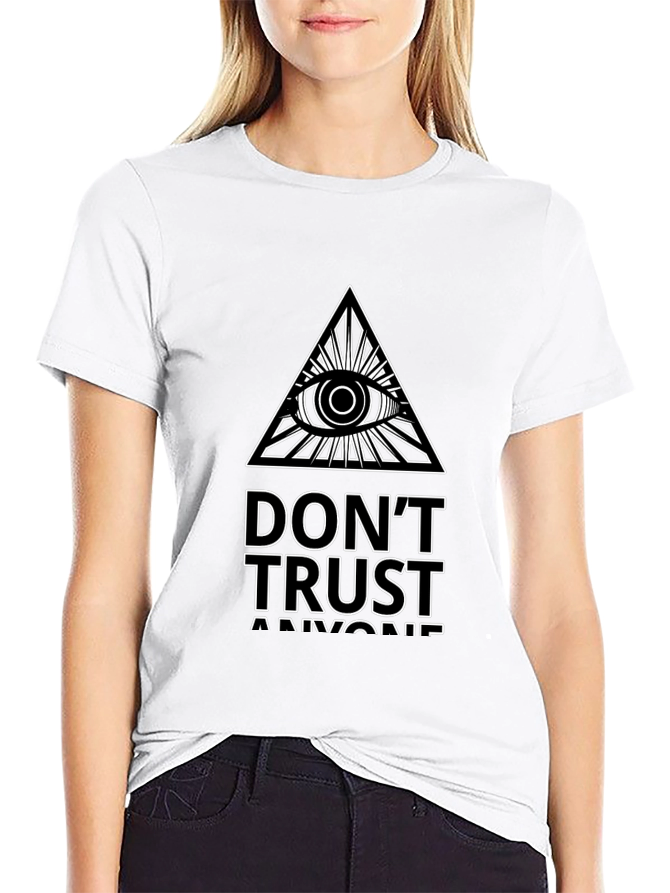 Mens Dont Trust Anyone Graphic Tee