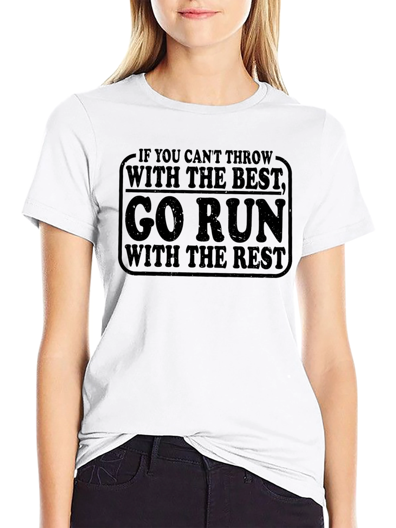 Go Run With the Rest Graphic T-Shirt