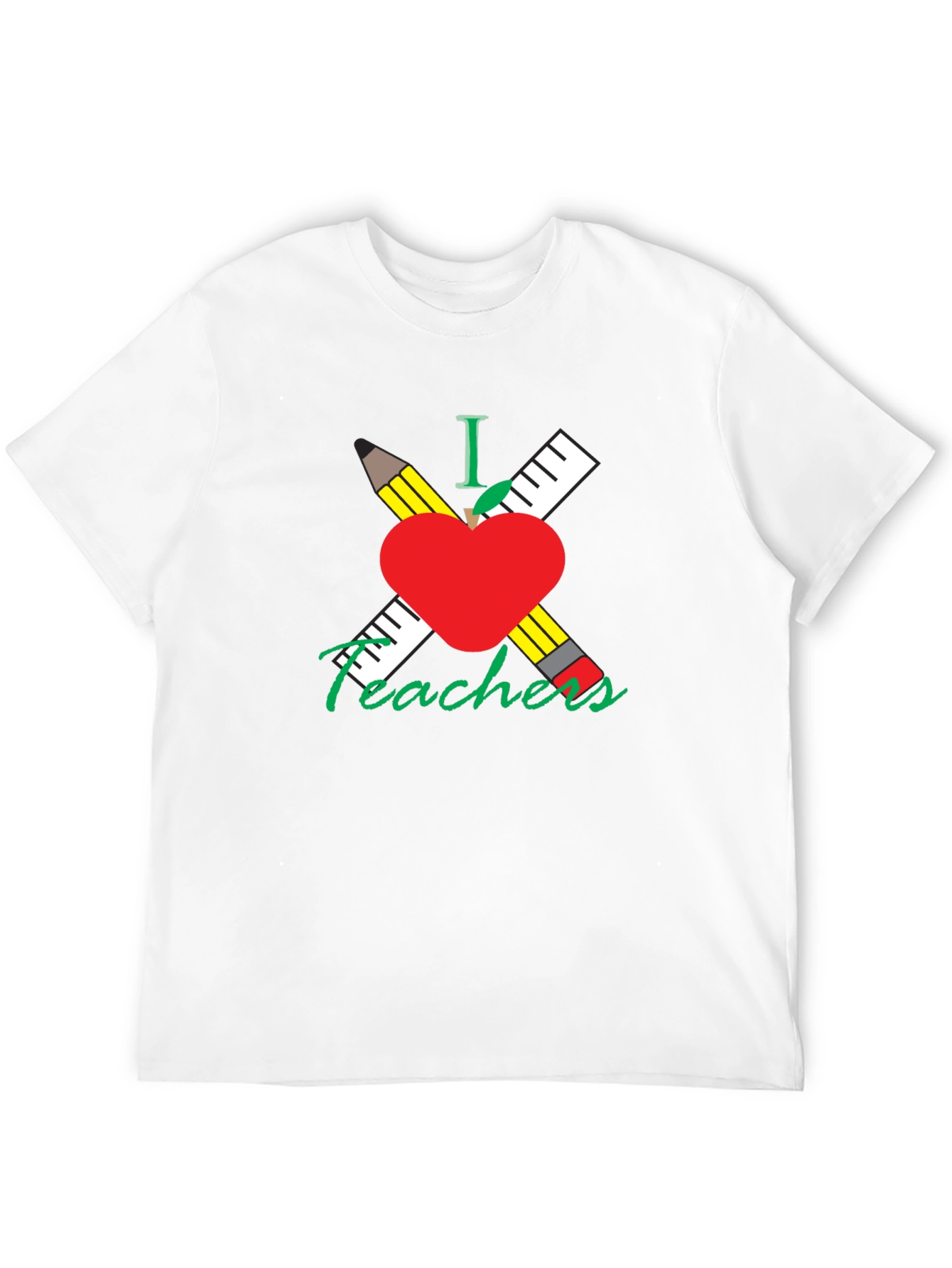 I Love Teachers Graphic Tee
