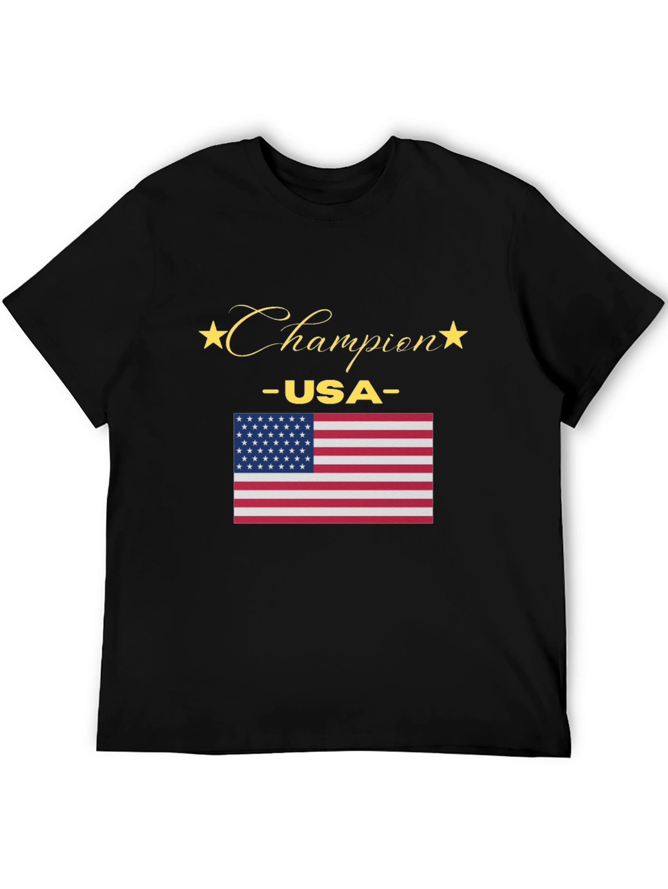 Champion USA American Flag Graphic T-Shirt