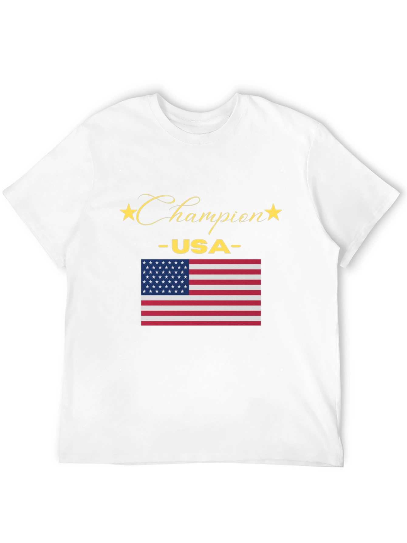 Champion USA American Flag Graphic T-Shirt