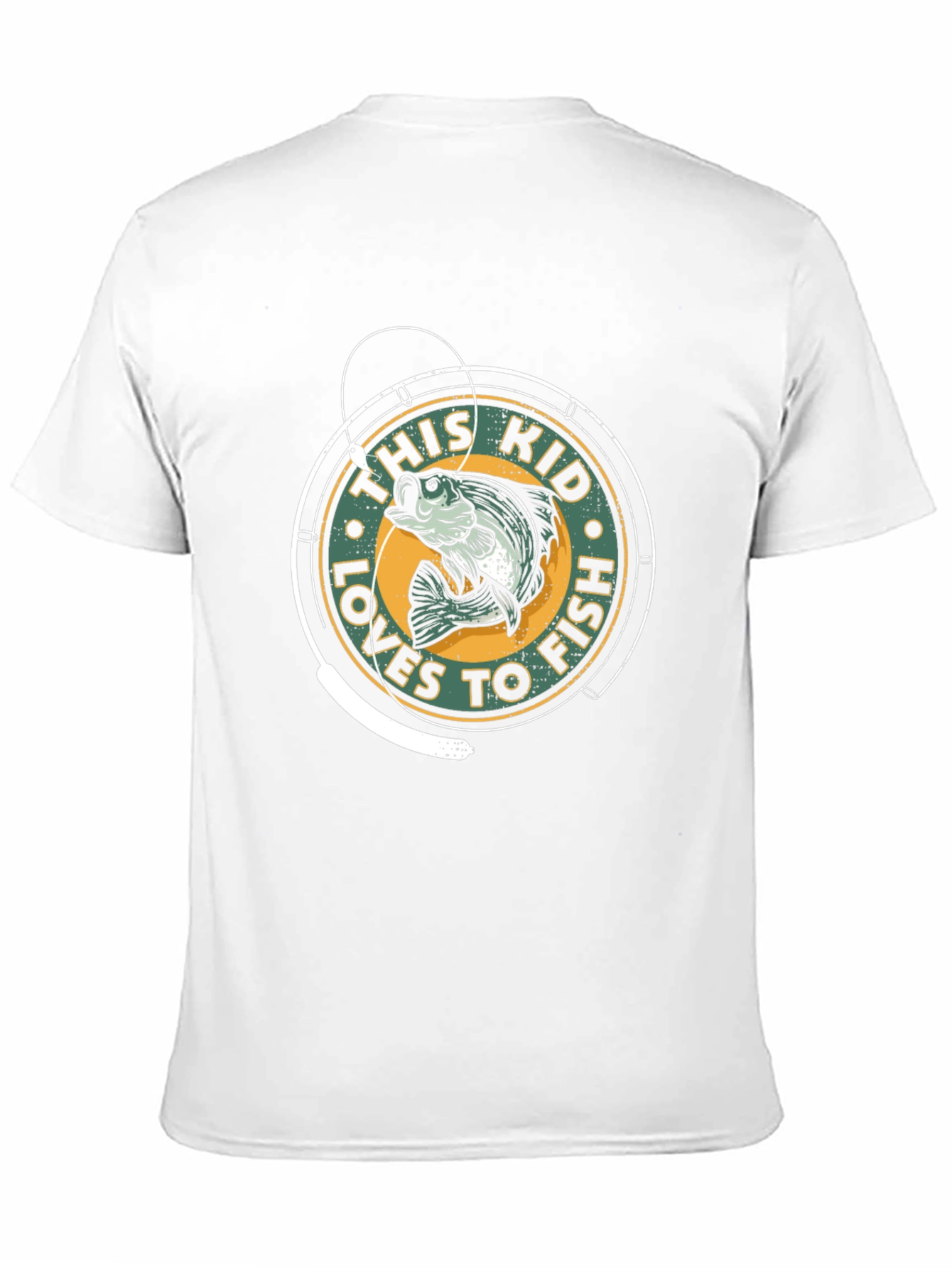 This Kid Loves to Fish Graphic T-Shirt