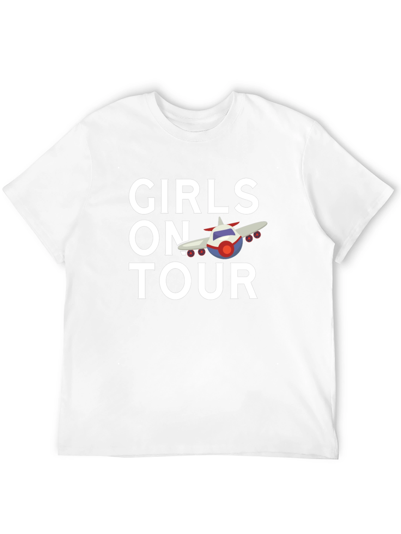 Girls on Tour T-Shirt | Airplane Design