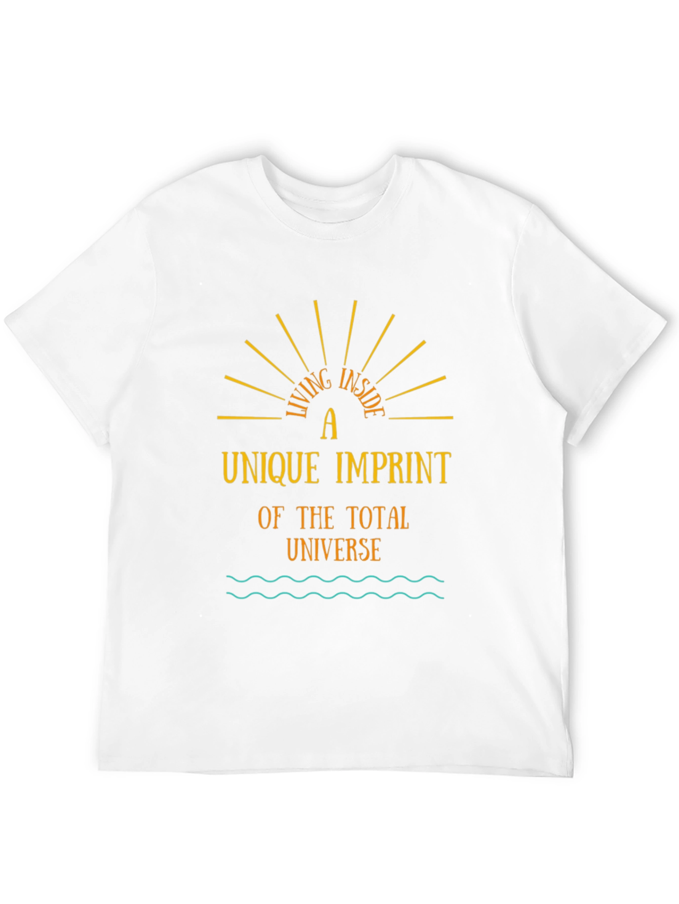 Unique Imprint Tee - Living Inside the Universe