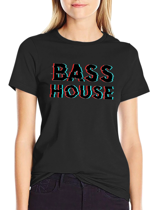 Bass House Glitch T-Shirt - Music Lover Tee