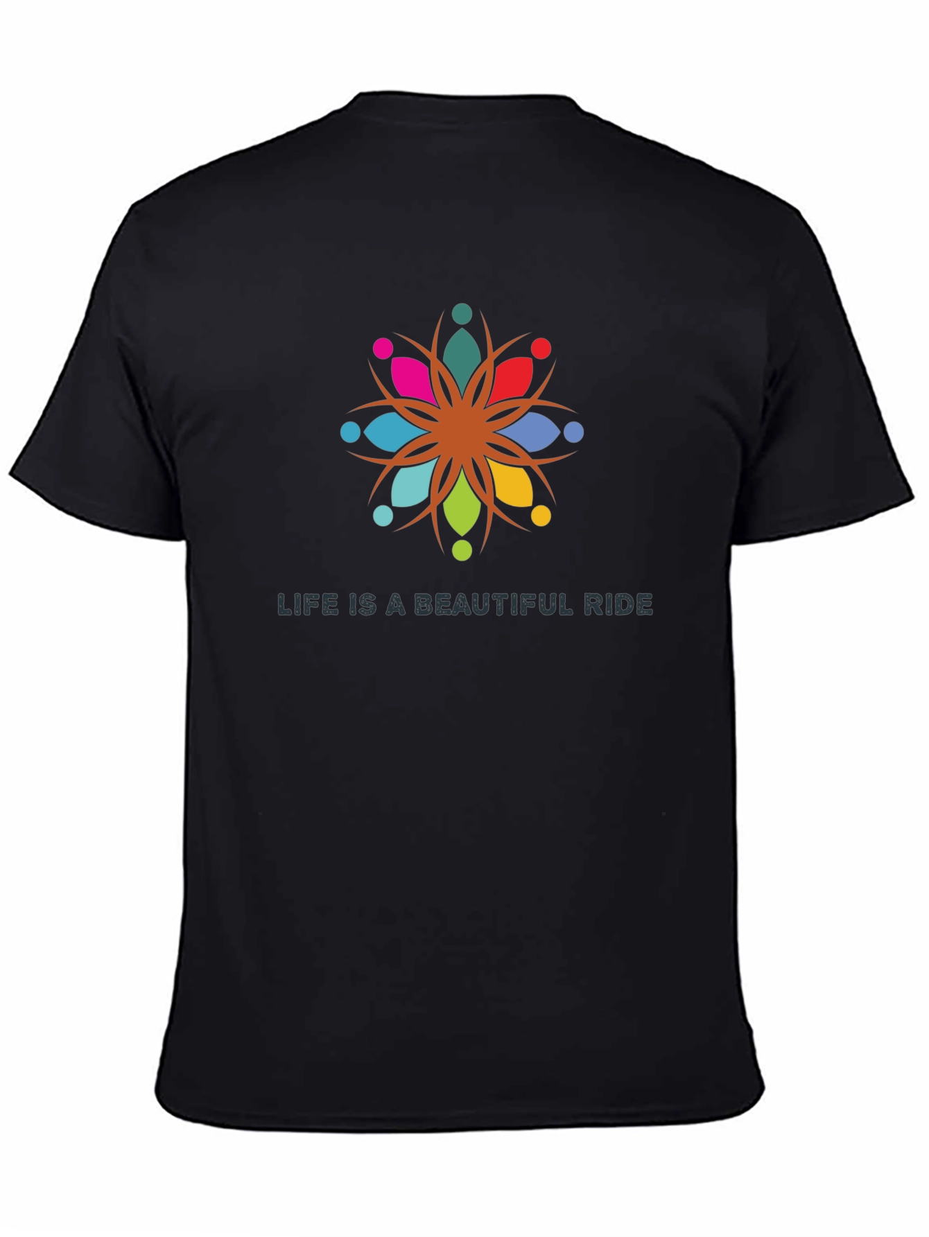 Life is a Beautiful Ride Black T-Shirt