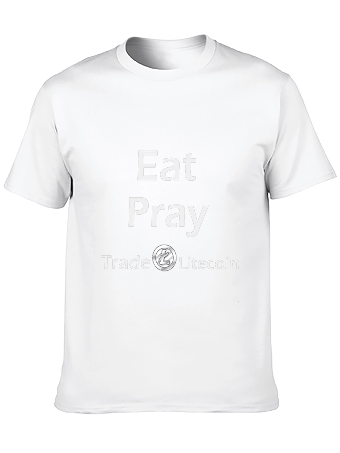 Eat Pray Trade Litecoin Crypto T-Shirt