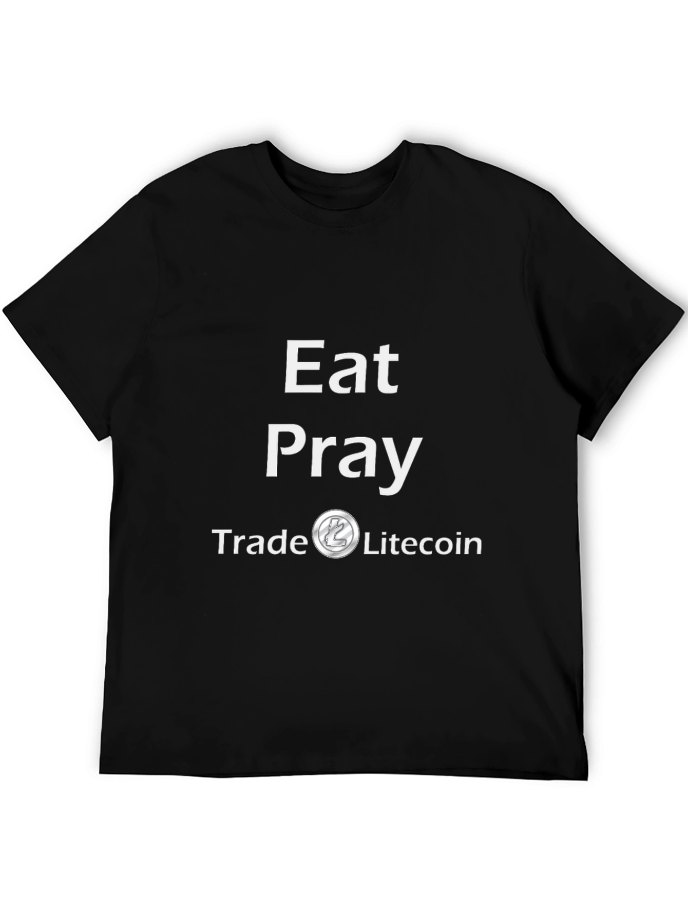 Eat Pray Trade Litecoin Crypto T-Shirt