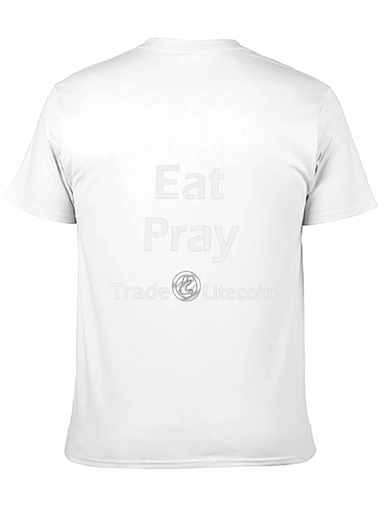 Eat Pray Trade Litecoin Crypto T-Shirt