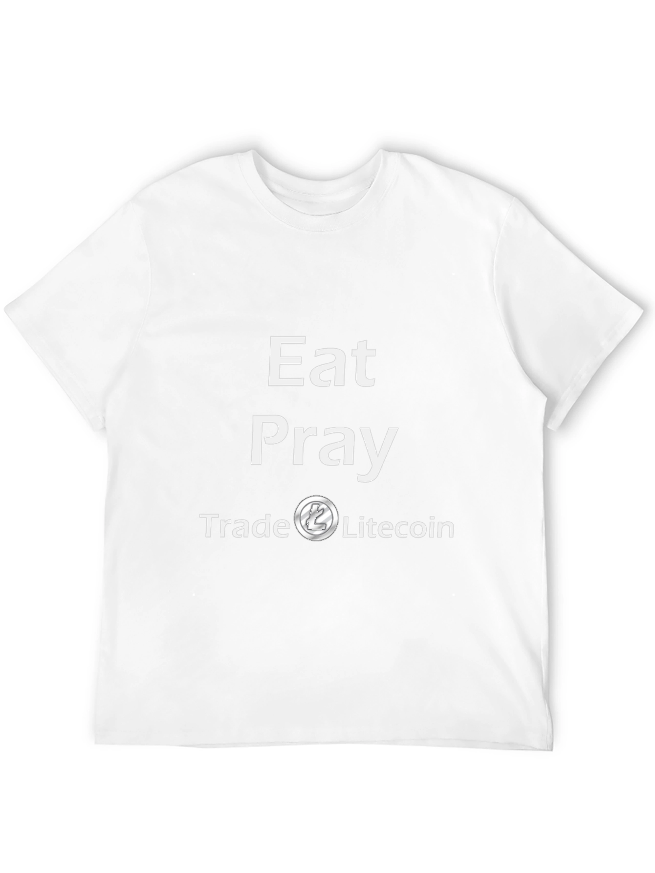 Eat Pray Trade Litecoin Crypto T-Shirt