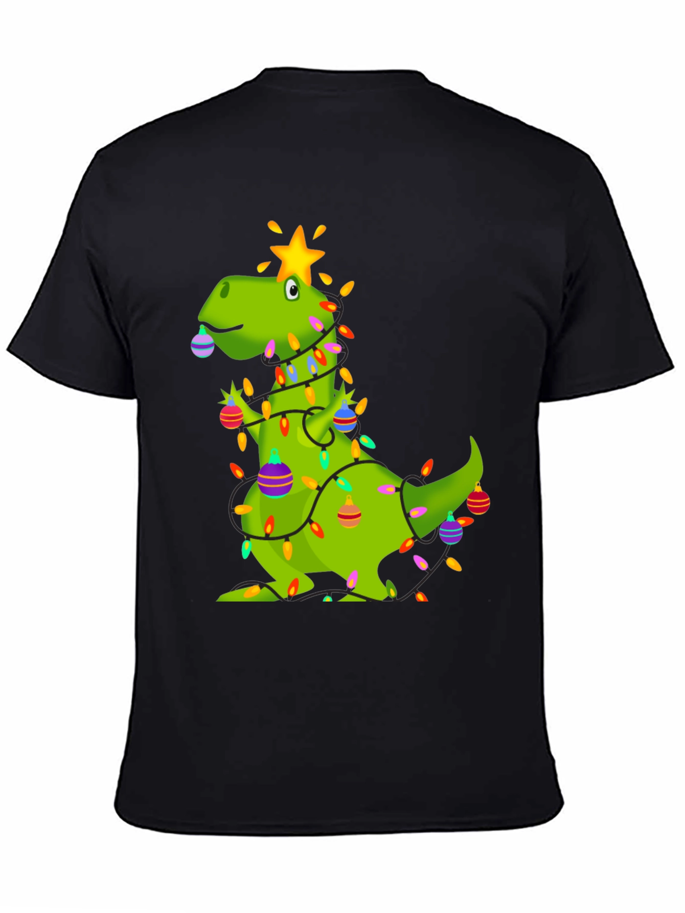 Festive Dino Christmas T-Shirt