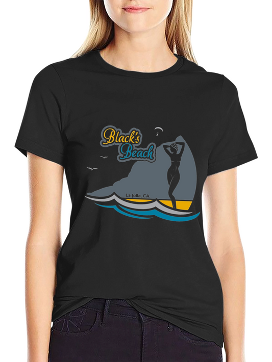 Blacks Beach Graphic Tee - La Jolla CA