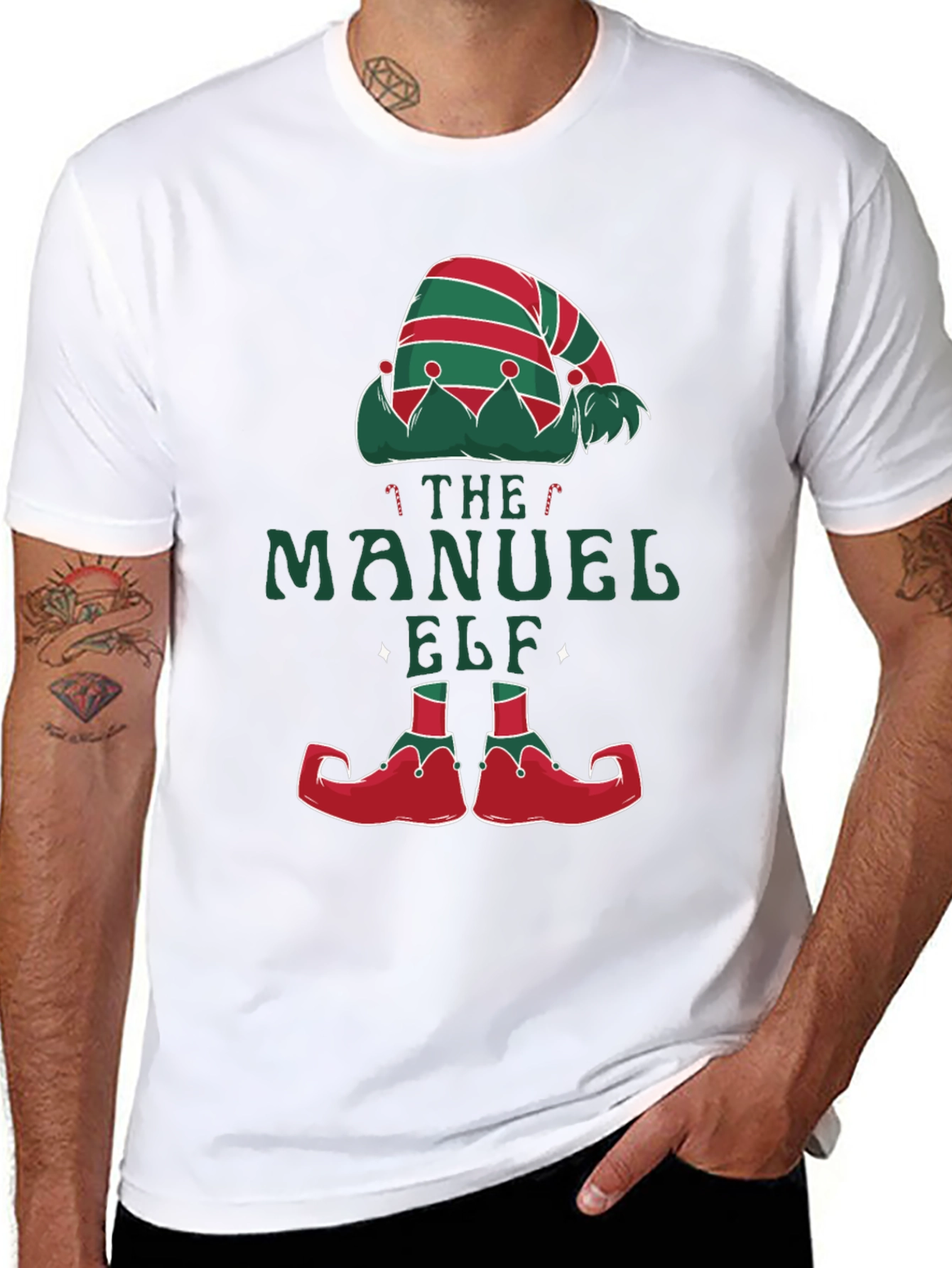 Manuel Elf Christmas T-Shirt
