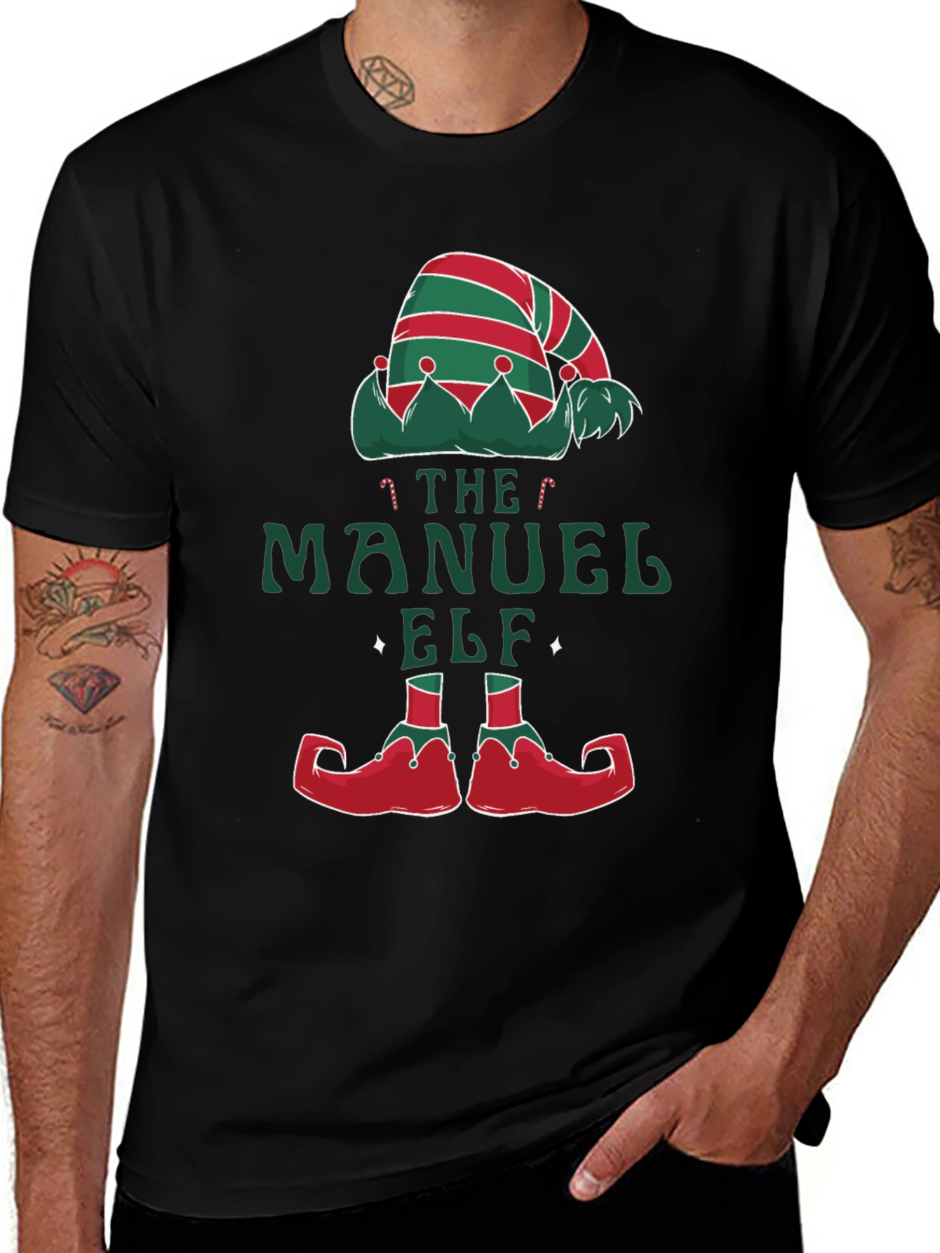 Manuel Elf Christmas T-Shirt
