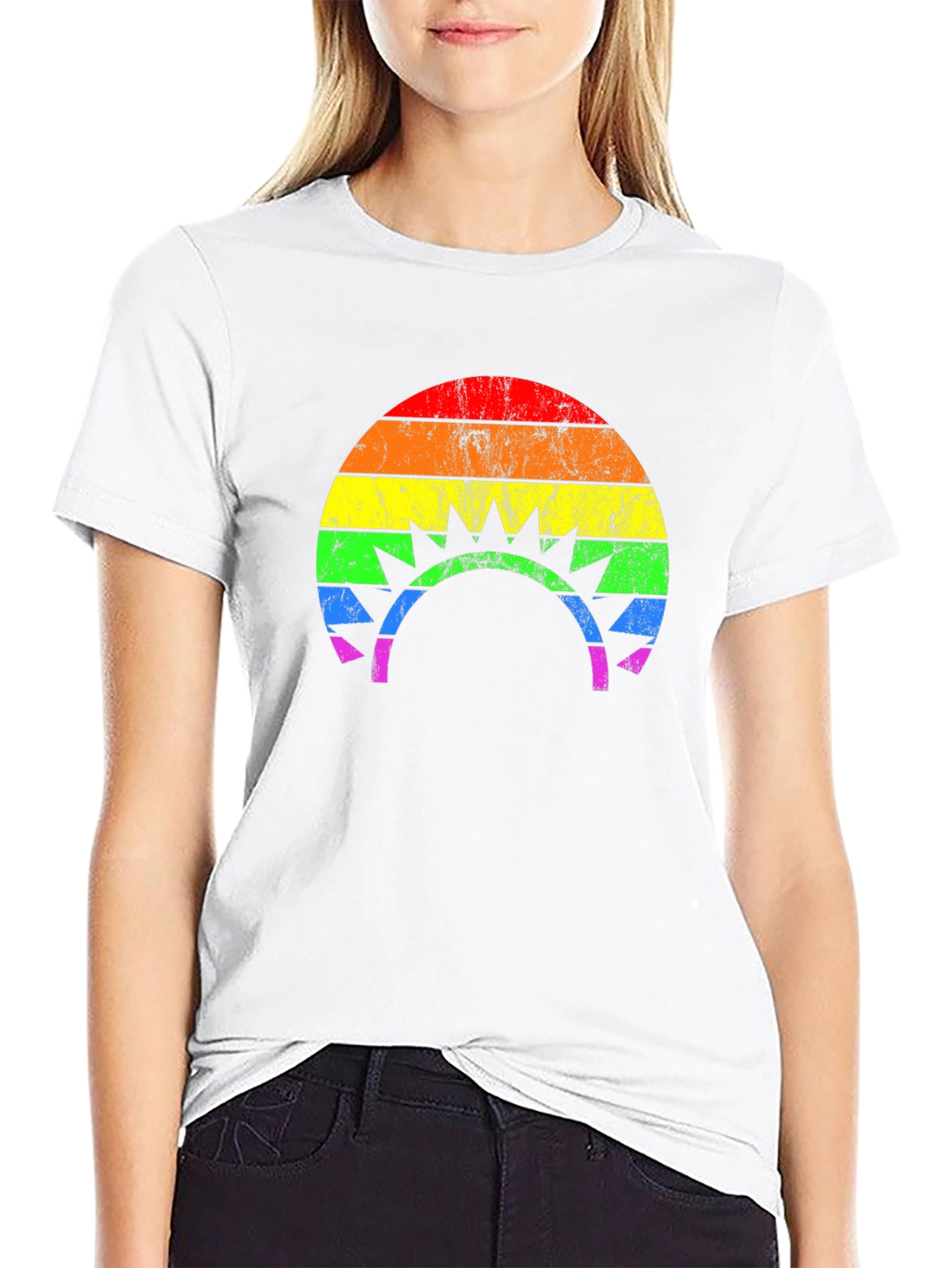 Retro LGBT Rainbow Pride T-Shirt