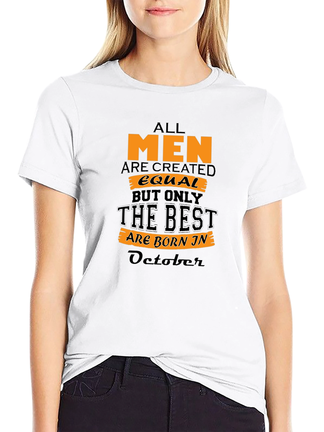 Mens October Birthday T-Shirt