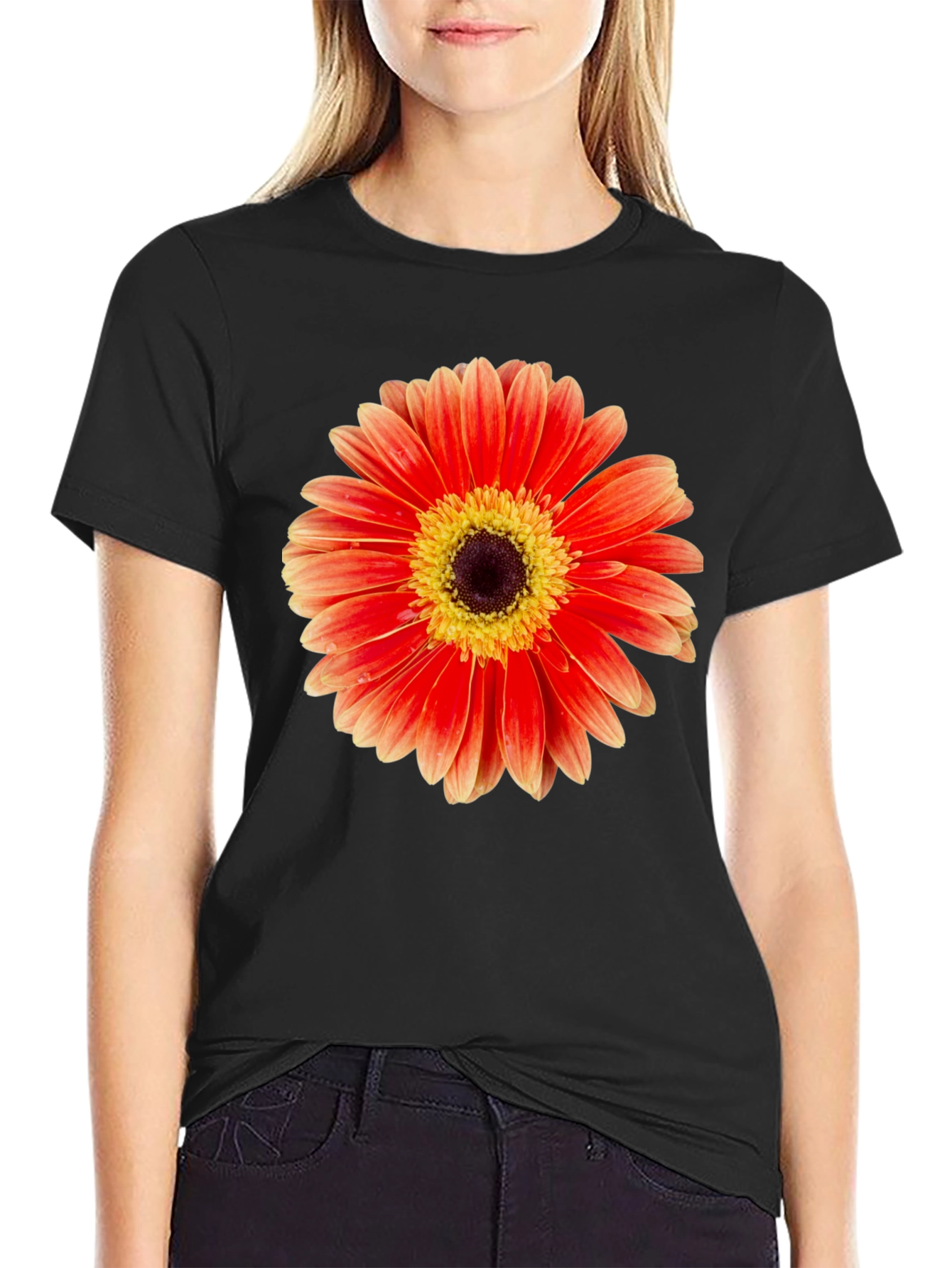 Bold Gerbera Daisy Graphic Tee