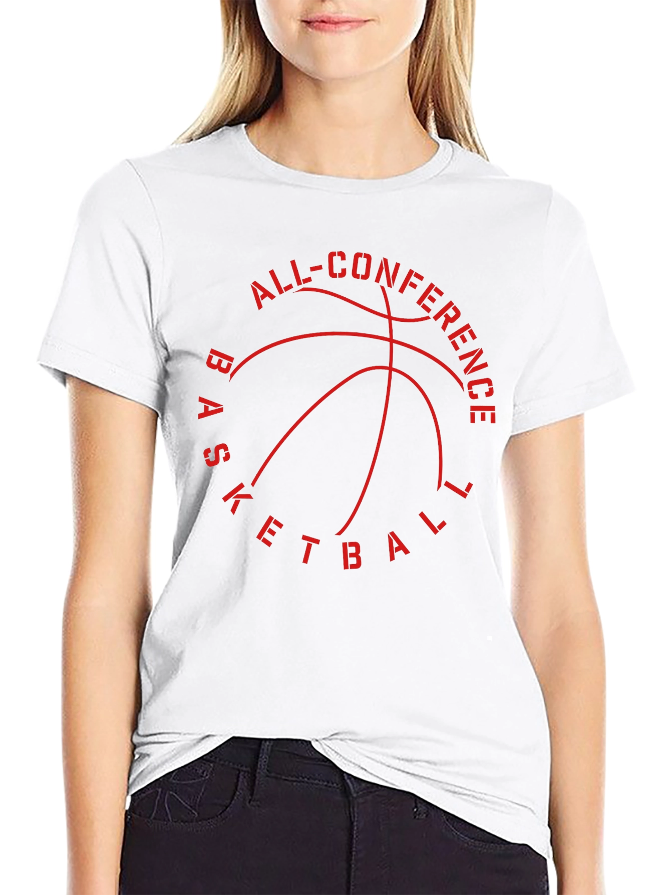 All-Conference Basketball Graphic T-Shirt