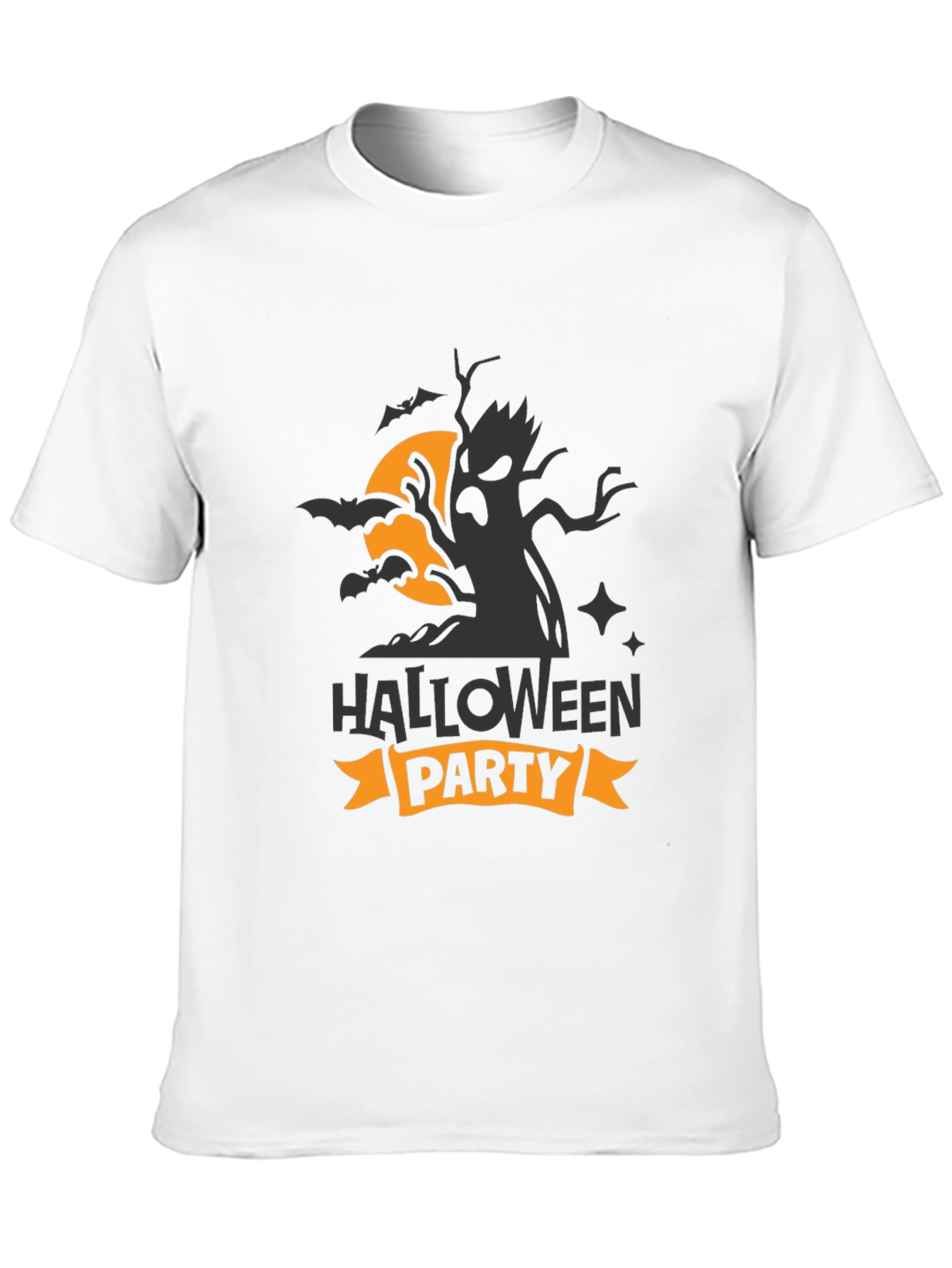 Halloween Party Graphic Tee - Spooky Season Apparel