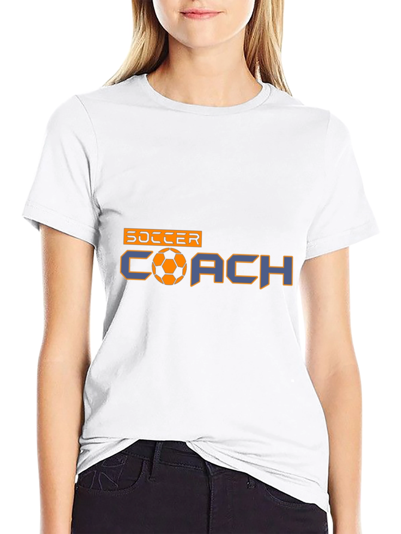 Soccer Coach Black T-Shirt