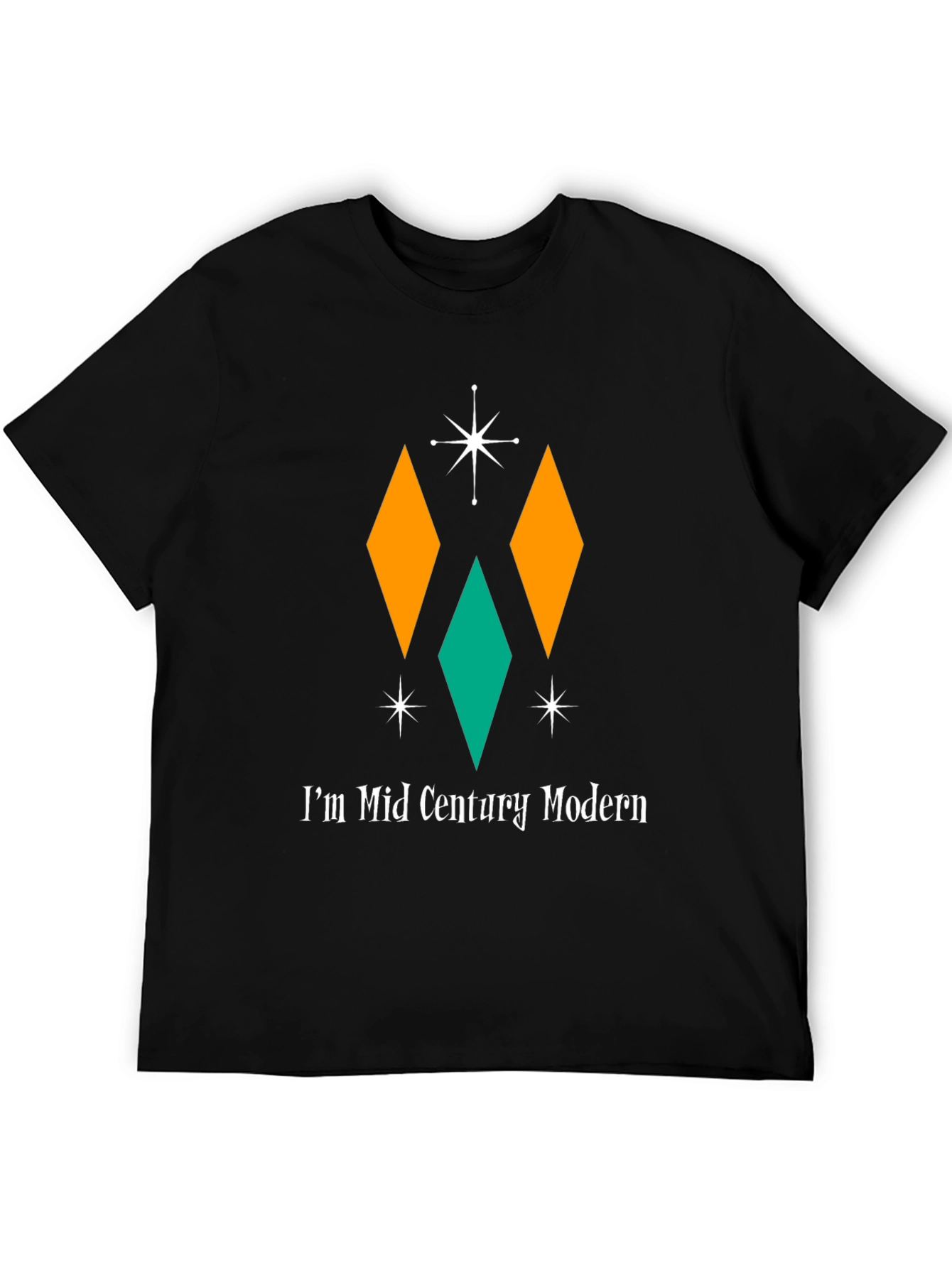 Mid Century Modern Graphic Tee - Retro Style