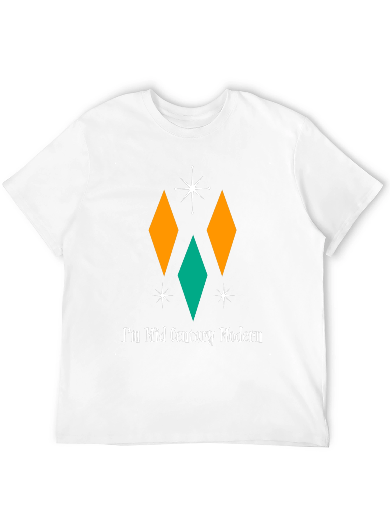 Mid Century Modern Graphic Tee - Retro Style