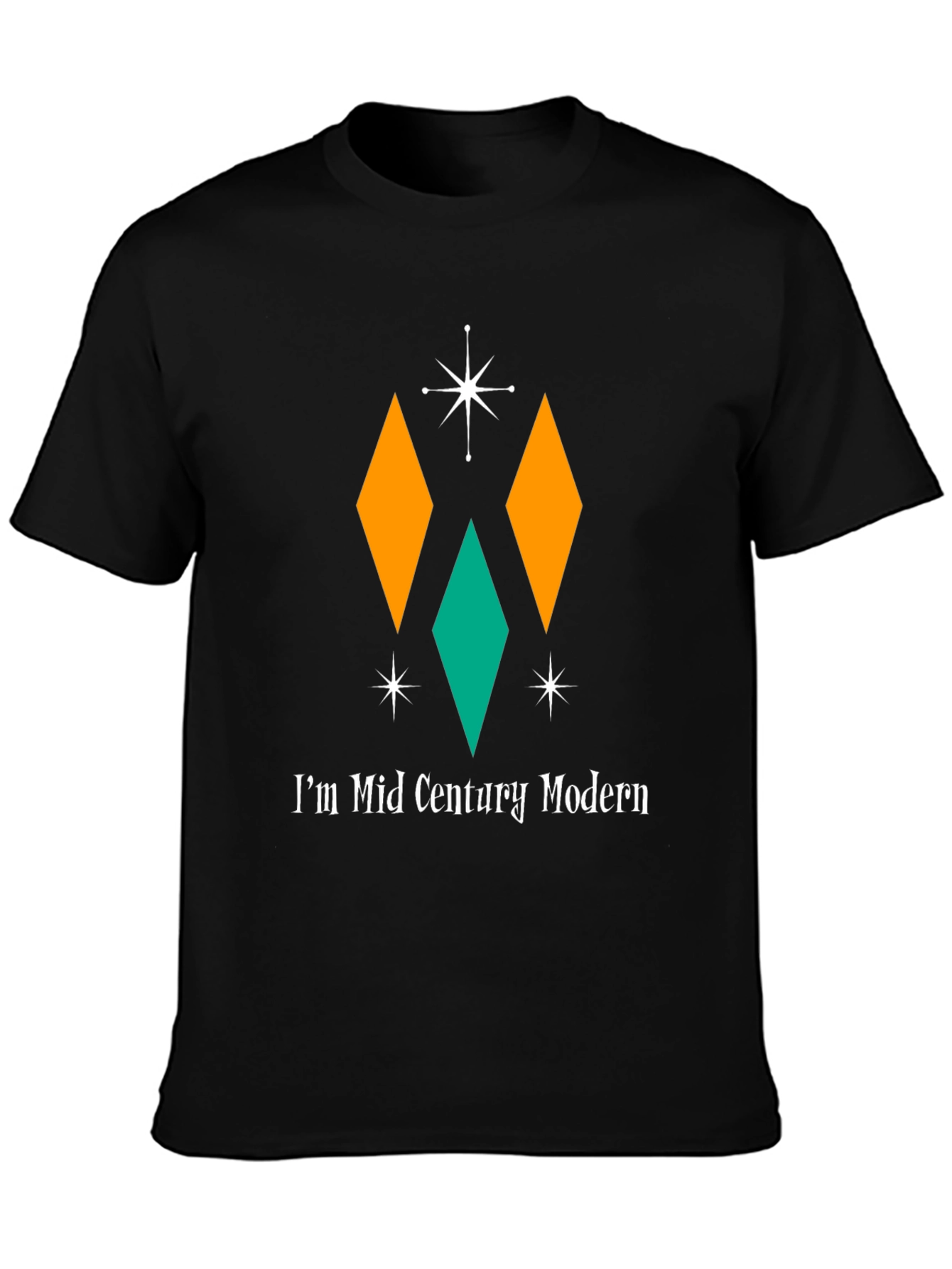 Mid Century Modern Graphic Tee - Retro Style