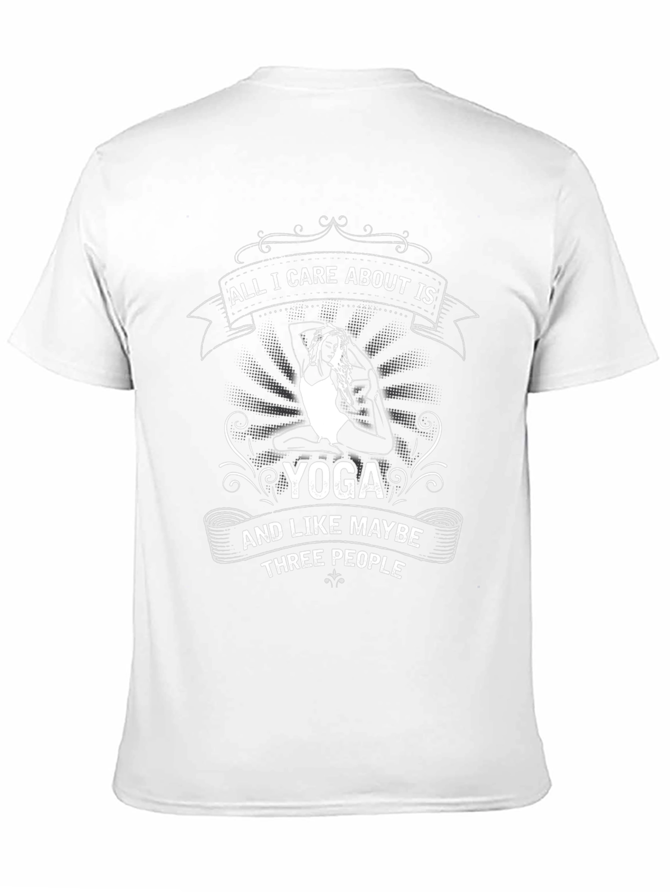 Yoga Lover T-Shirt: All I Care About Is Yoga