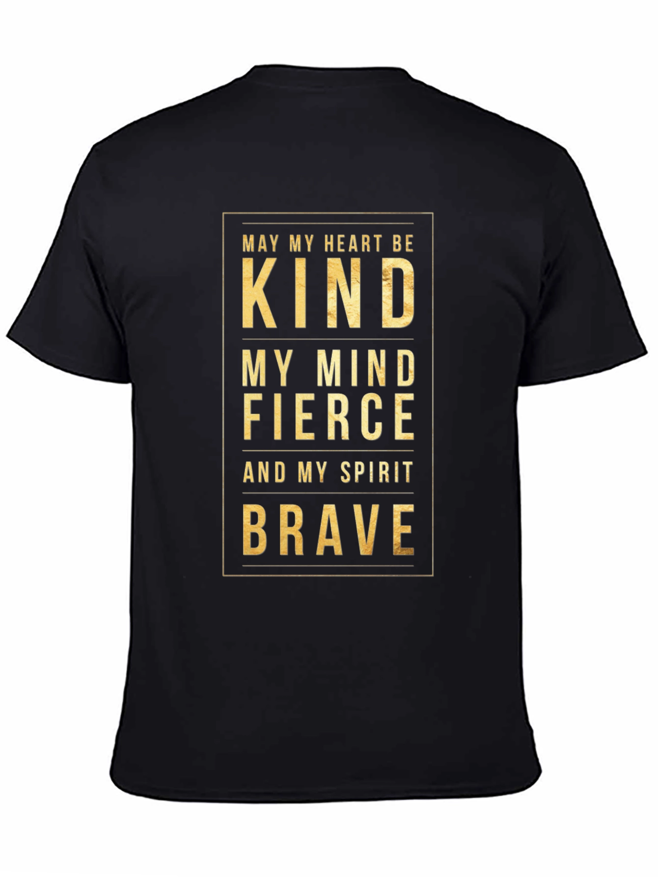 Kind Fierce Brave Graphic T-Shirt
