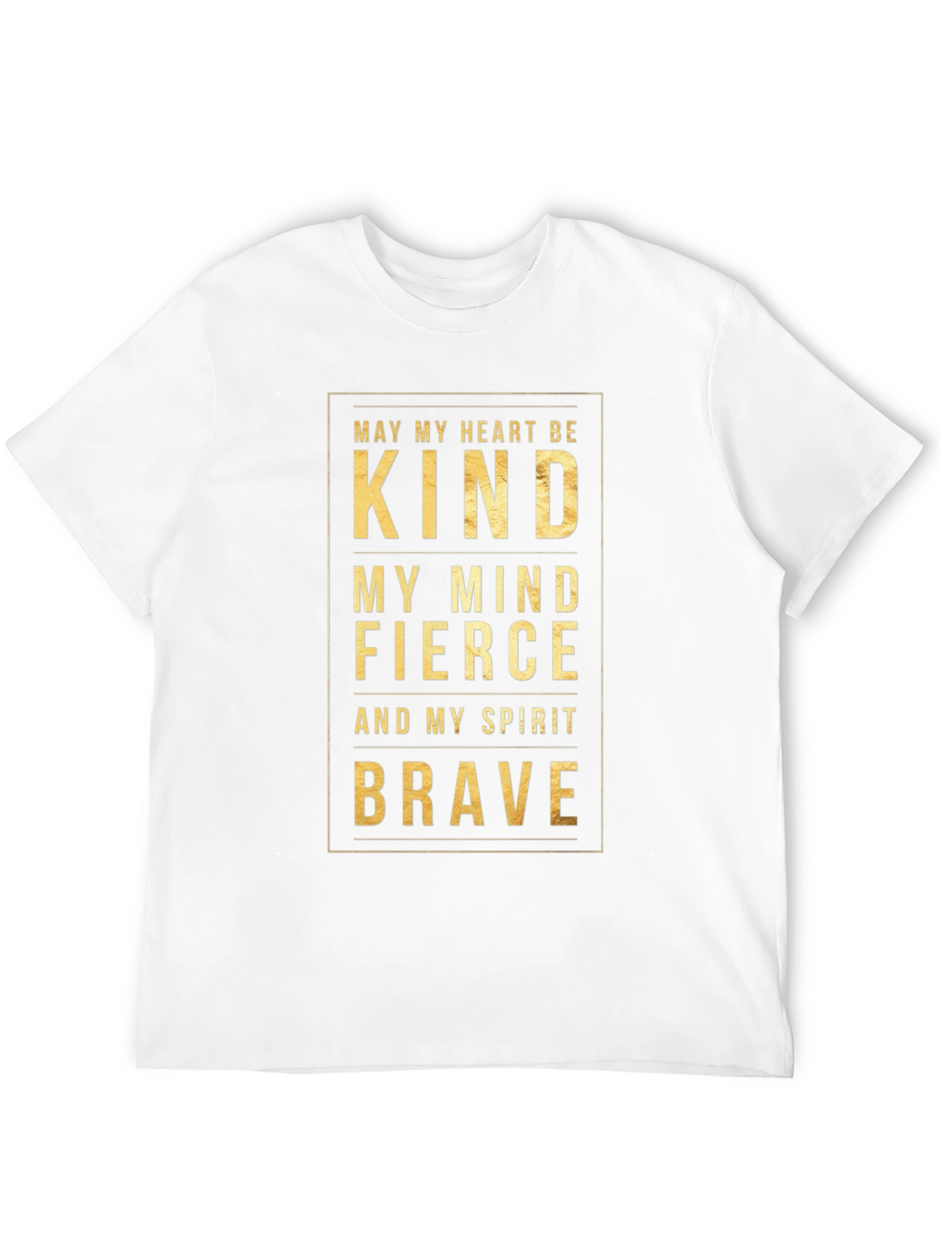 Kind Fierce Brave Graphic T-Shirt